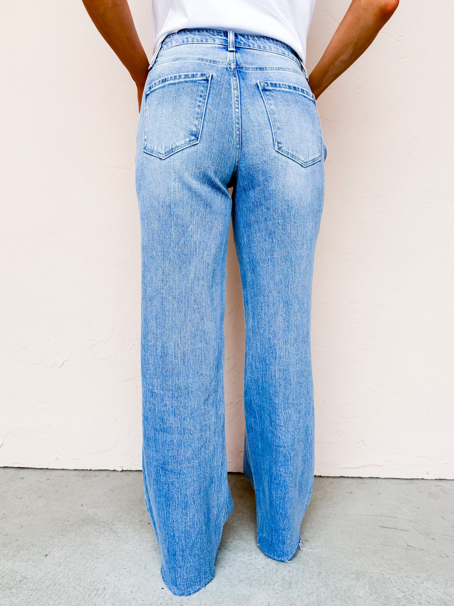 San Fransisco Raw Hem Jeans