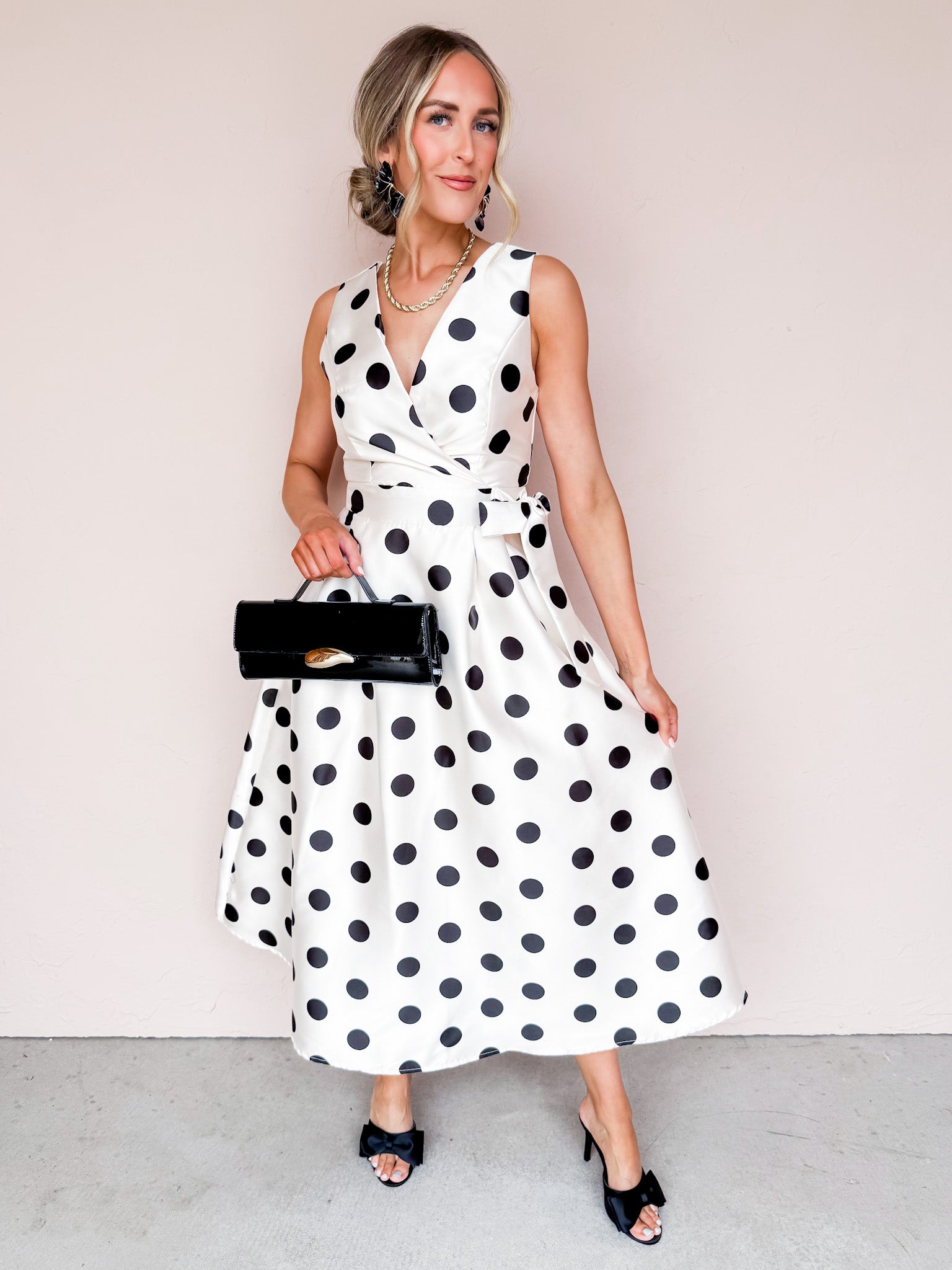 Imogen Polka Dot Dress
