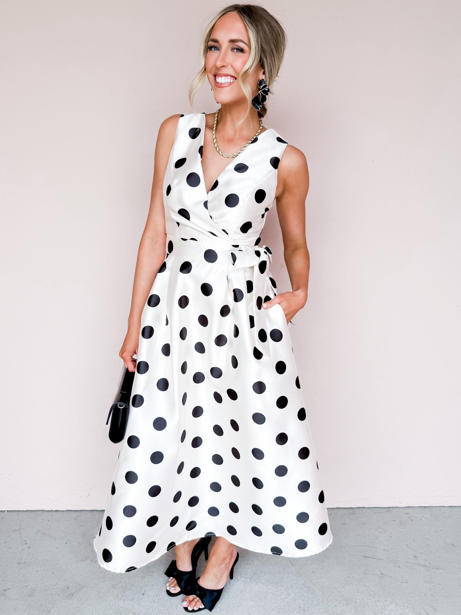 Imogen Polka Dot Dress