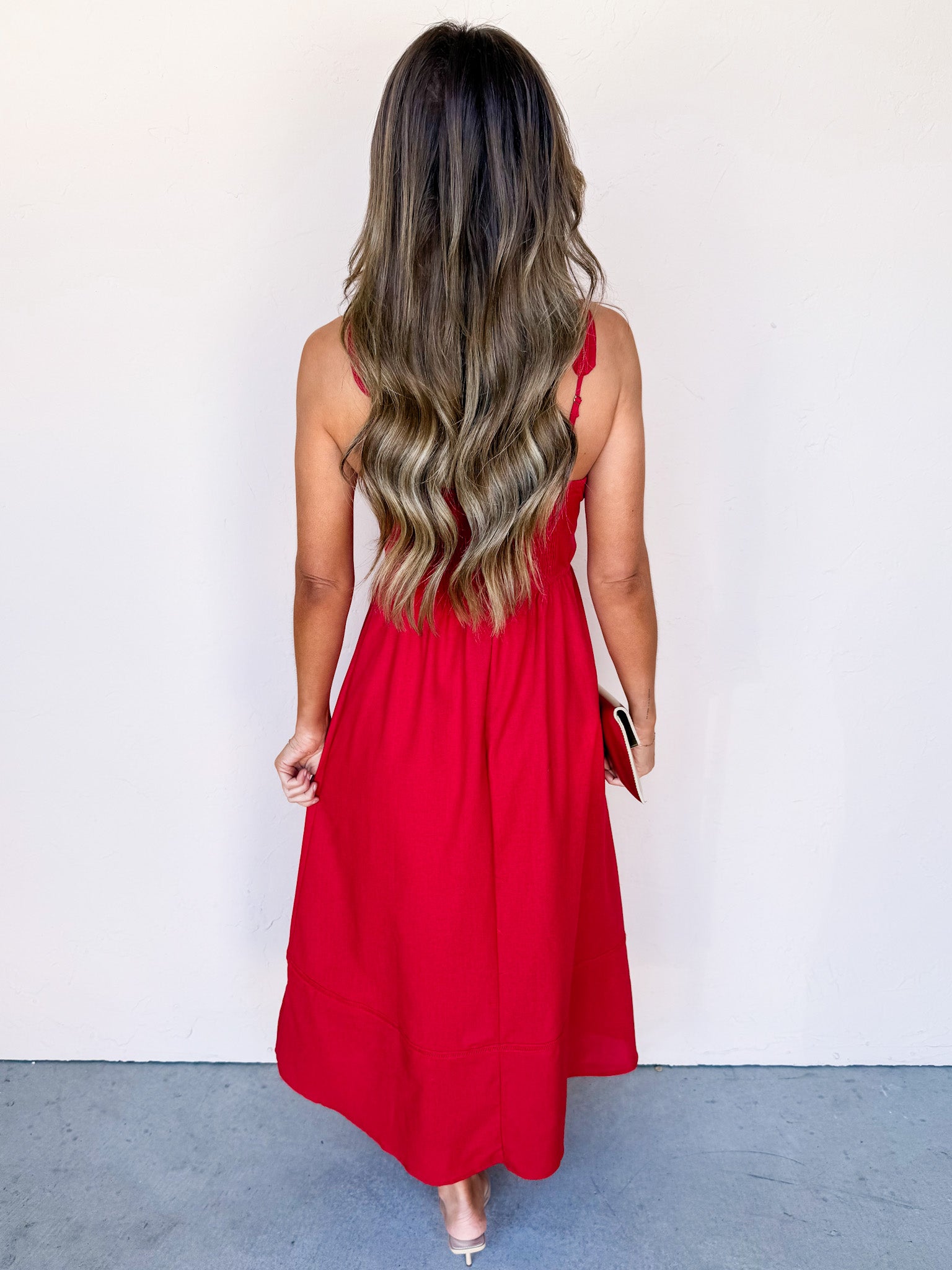 Adeline Sleeveless Midi Dress