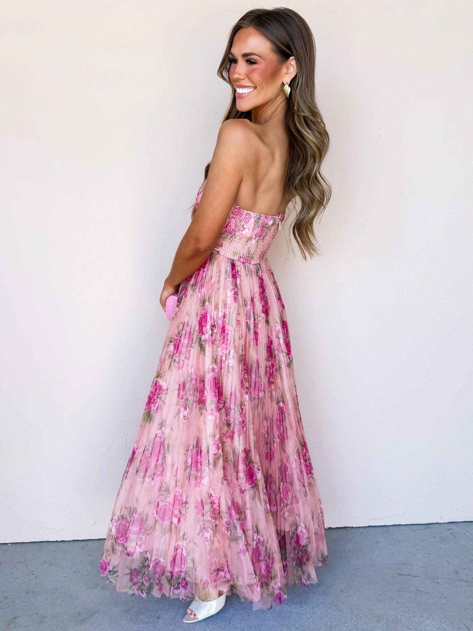 Amelie Strapless Maxi Dress