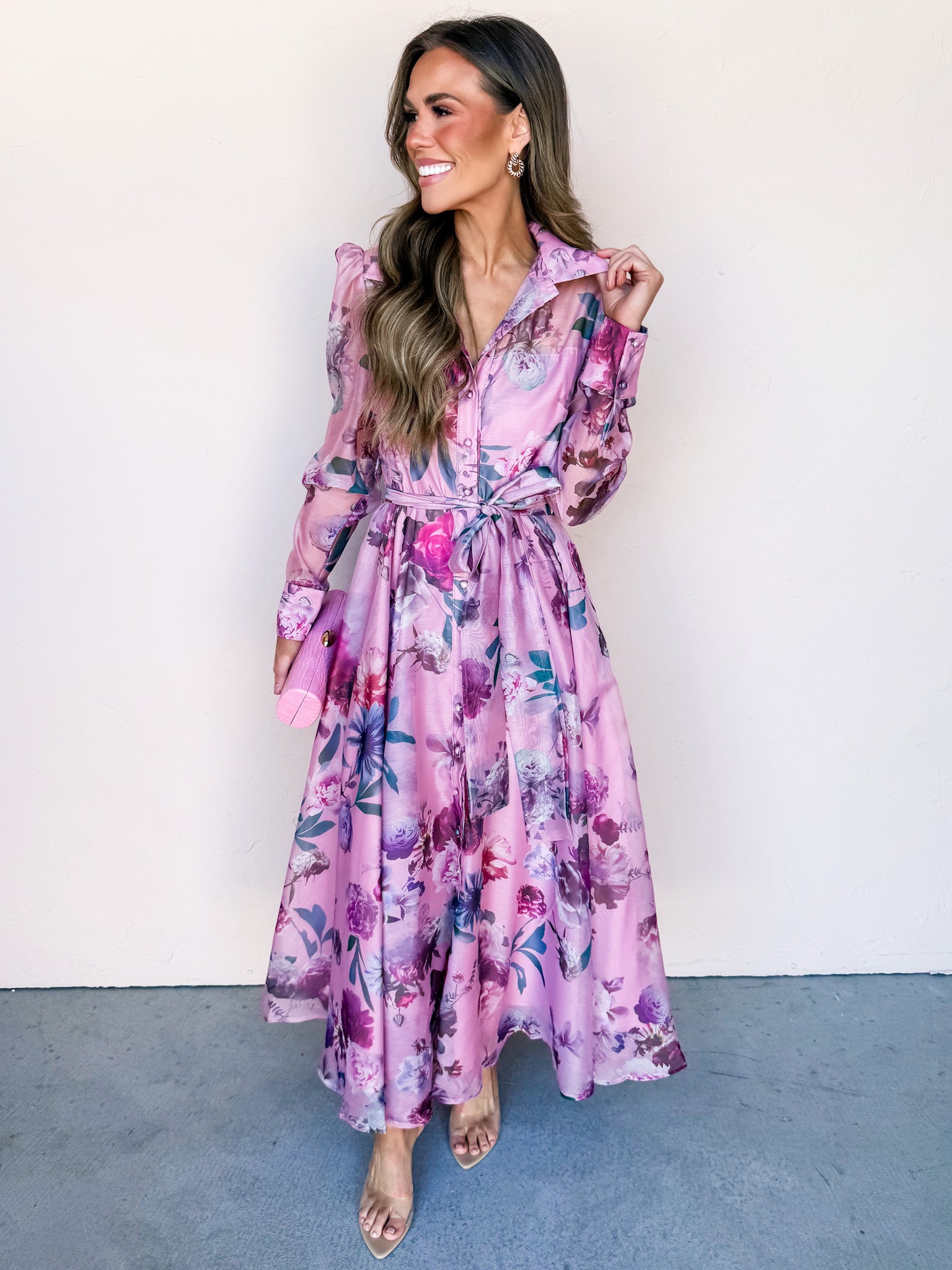 Claudia Floral Midi Dress