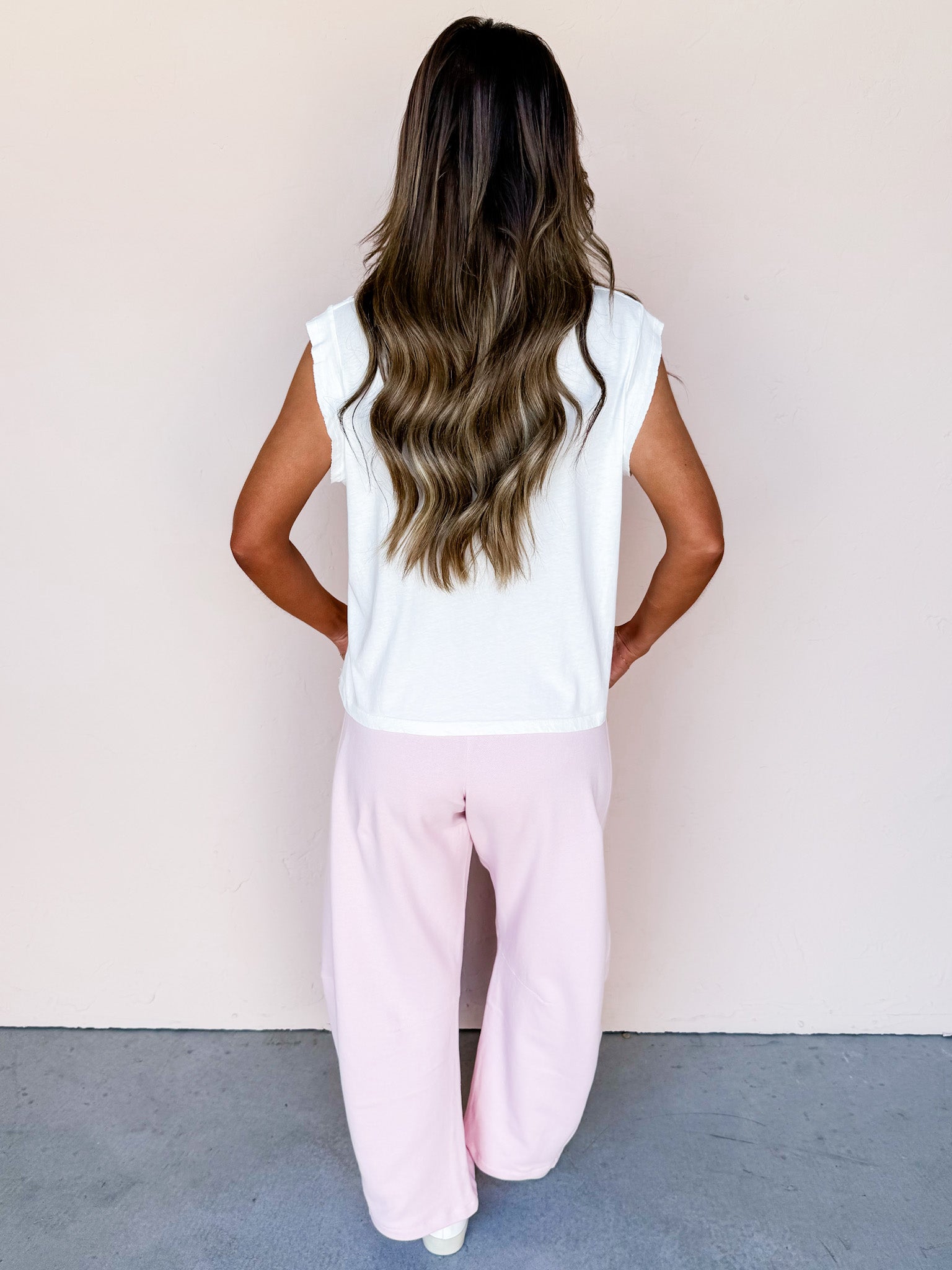 Sweet Meadow Sleeveless Graphic Tee