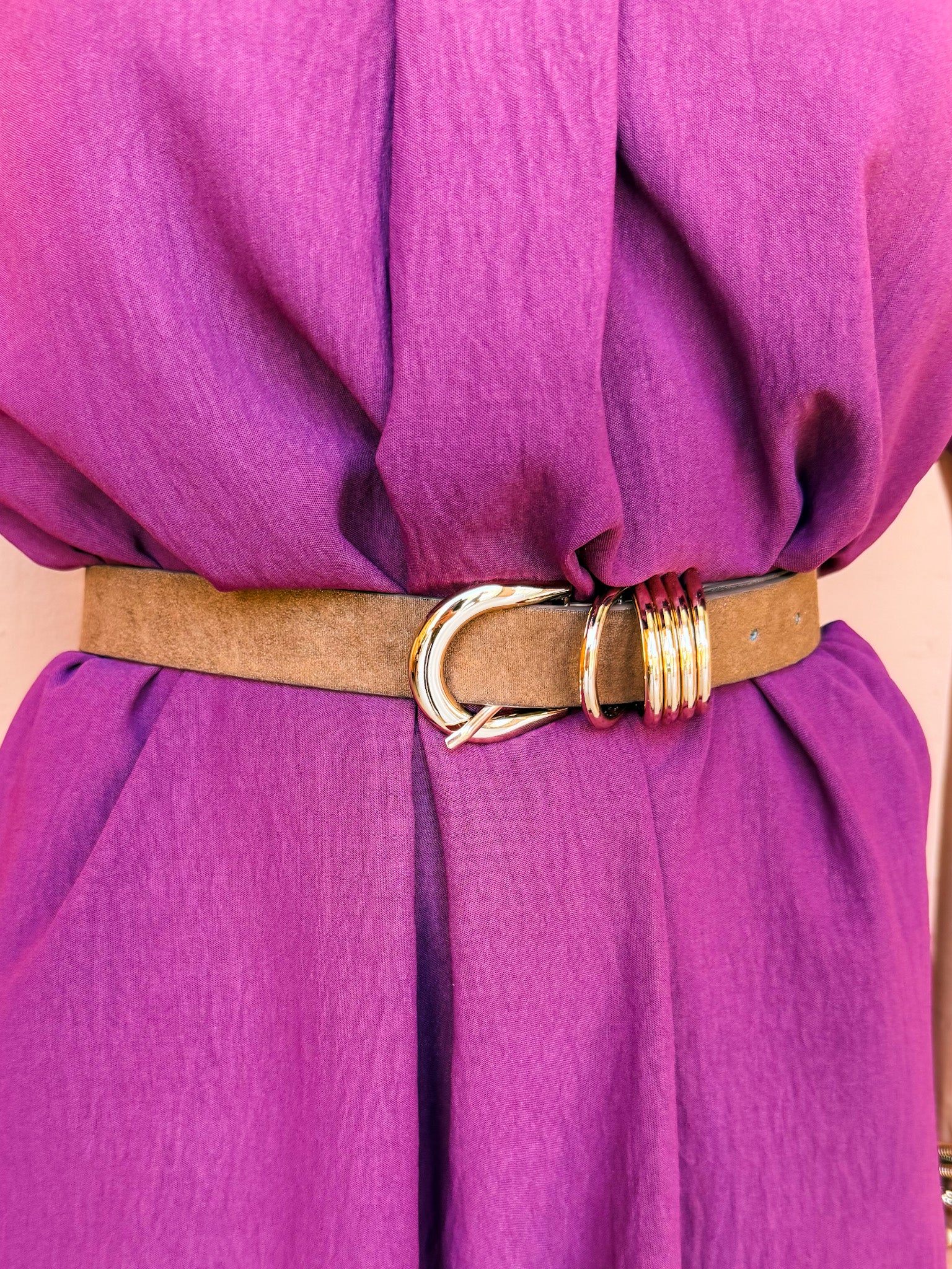 Open Spaces Stacked Ring Belt
