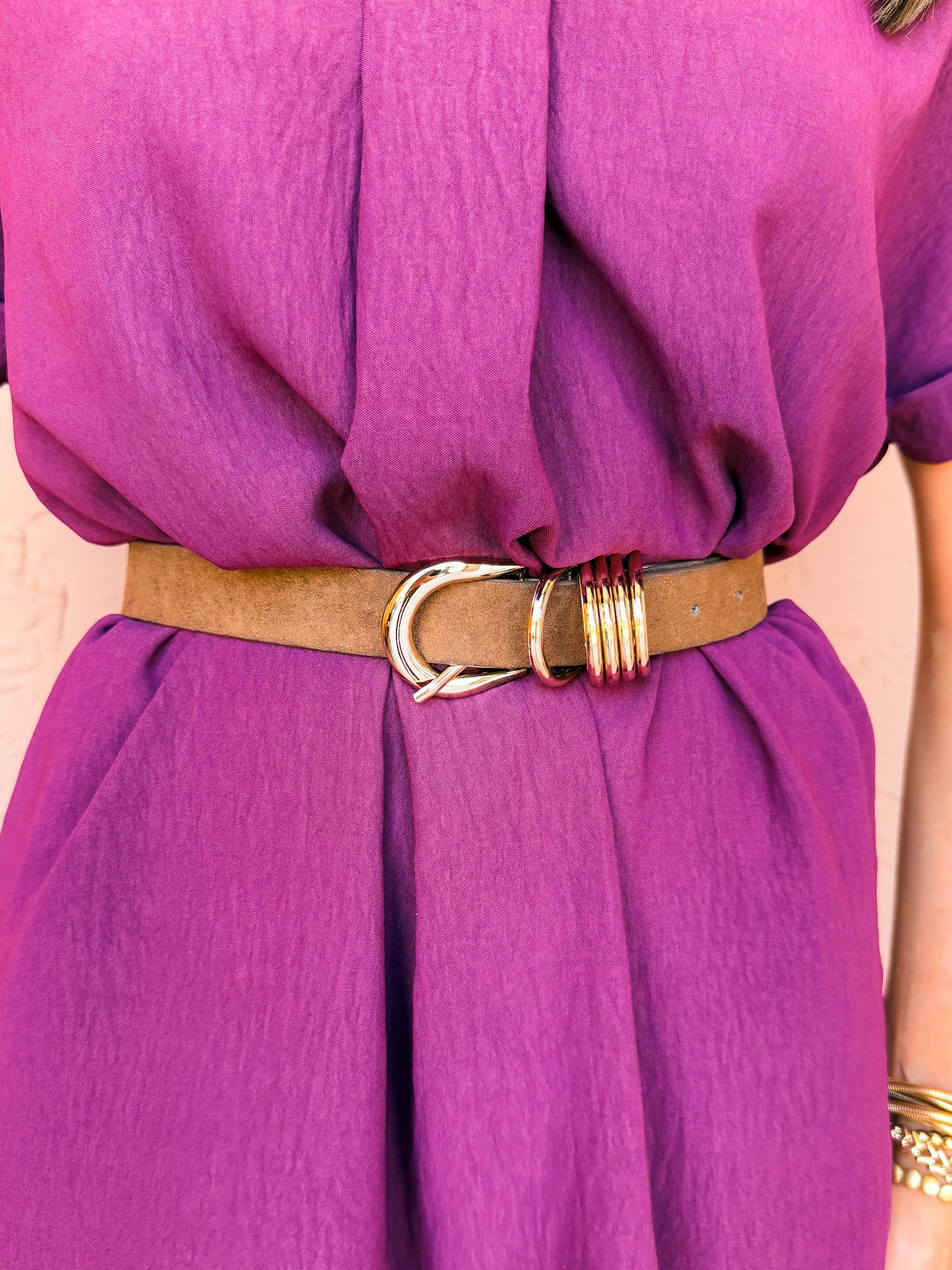 Open Spaces Stacked Ring Belt