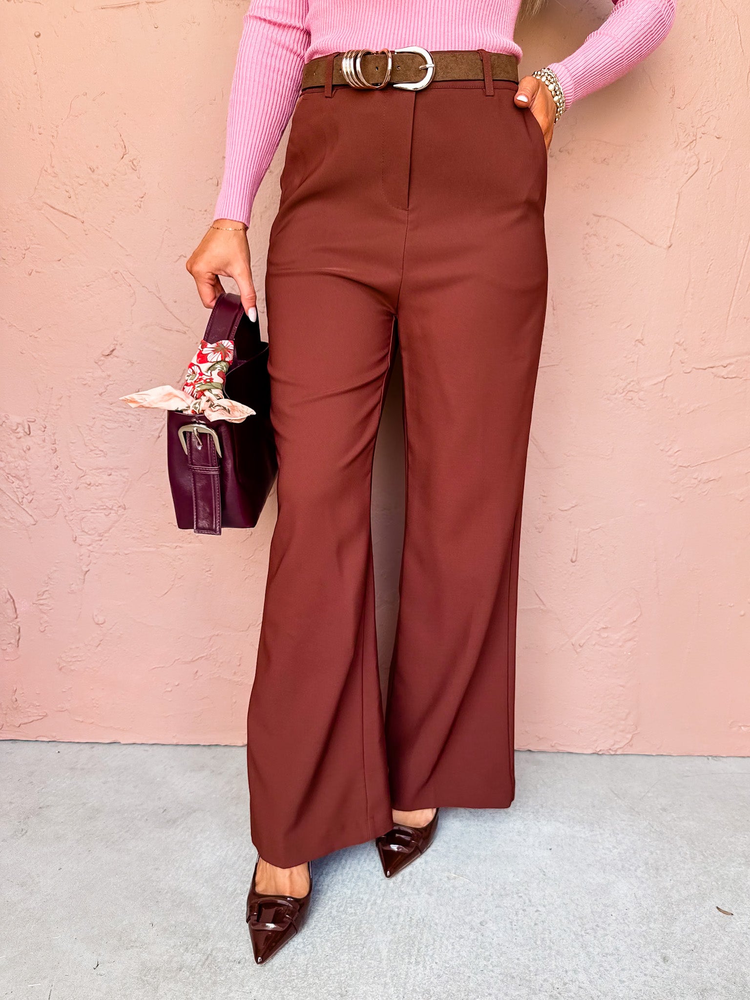 Quiet Ease Wide Leg Pants