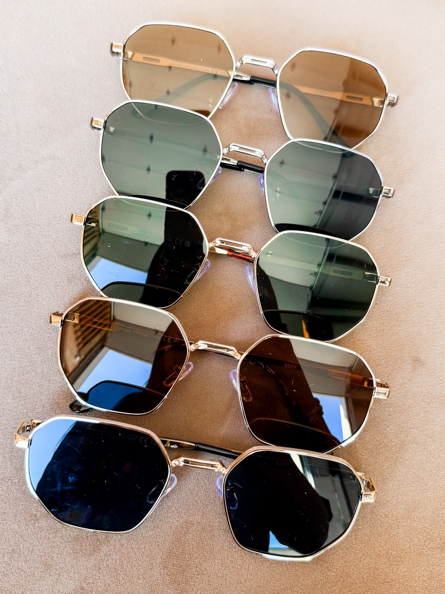 Sunny Babe Geometric Sunglasses