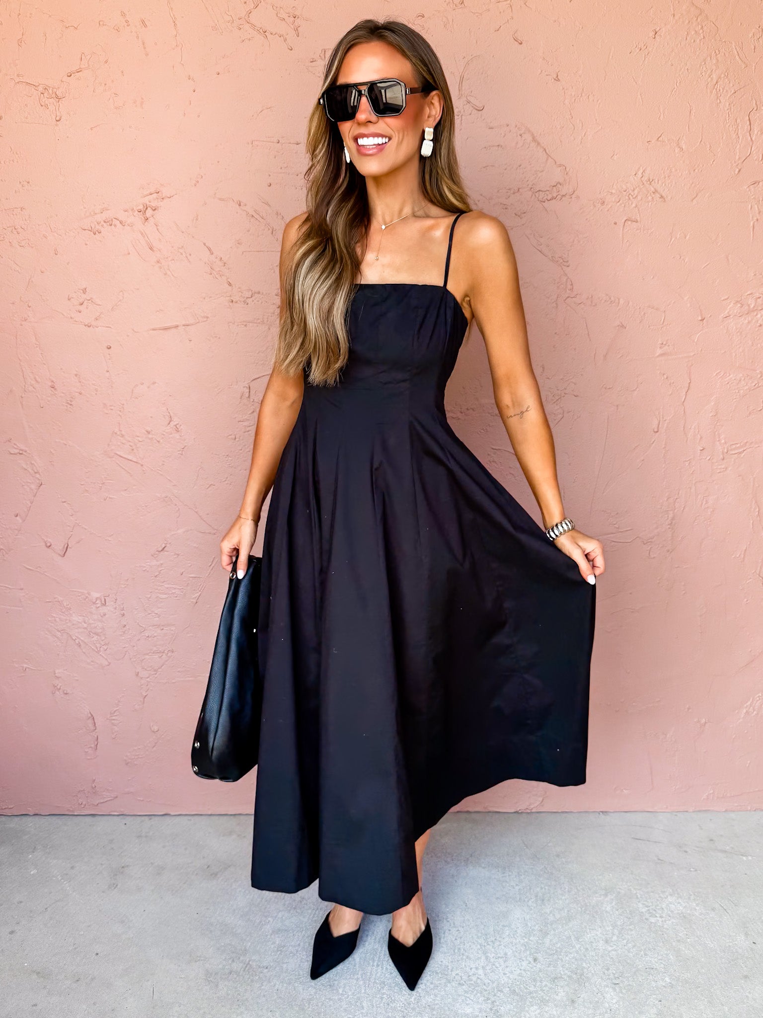 Bold Whisper Midi Dress