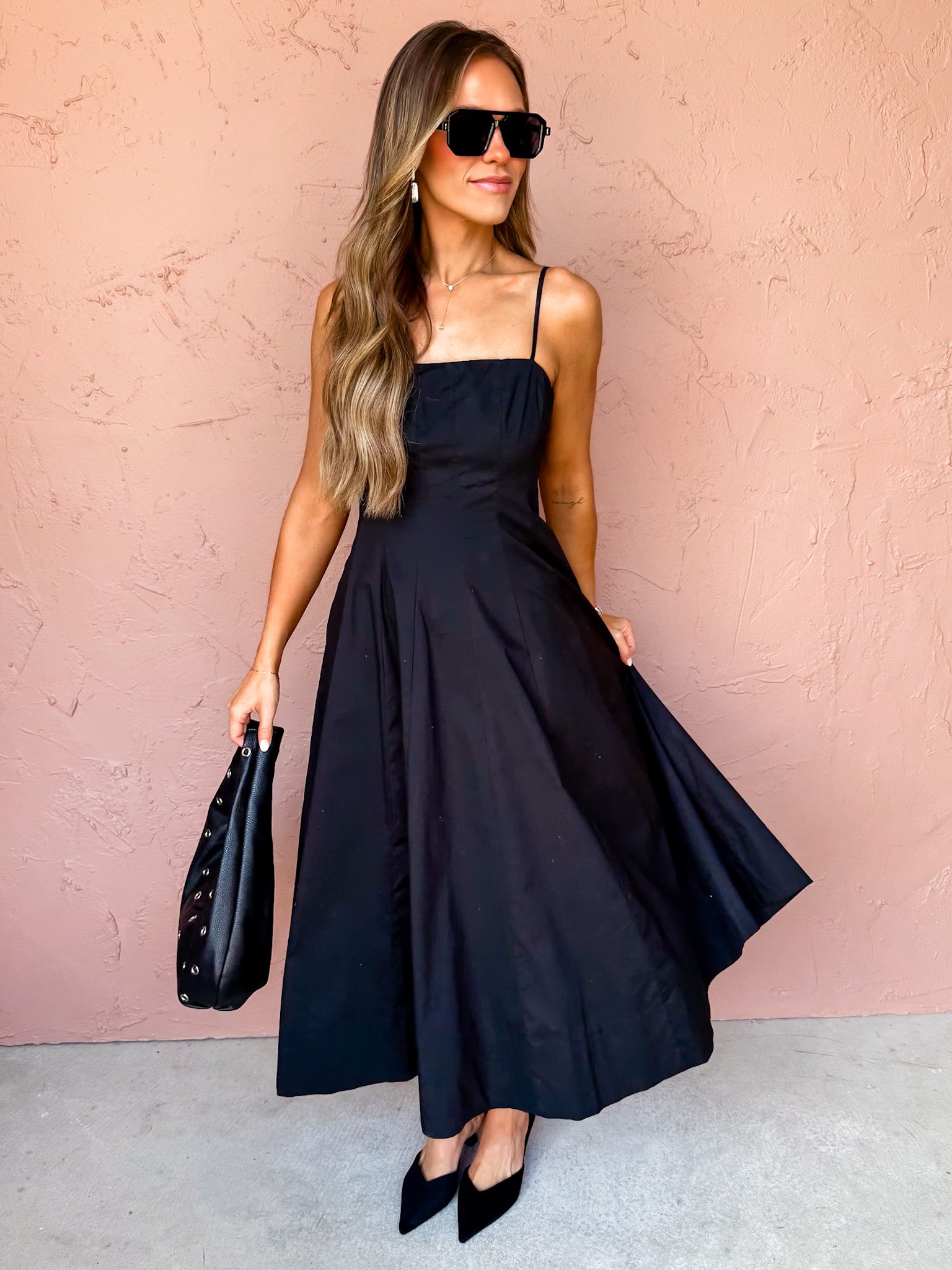 Bold Whisper Midi Dress
