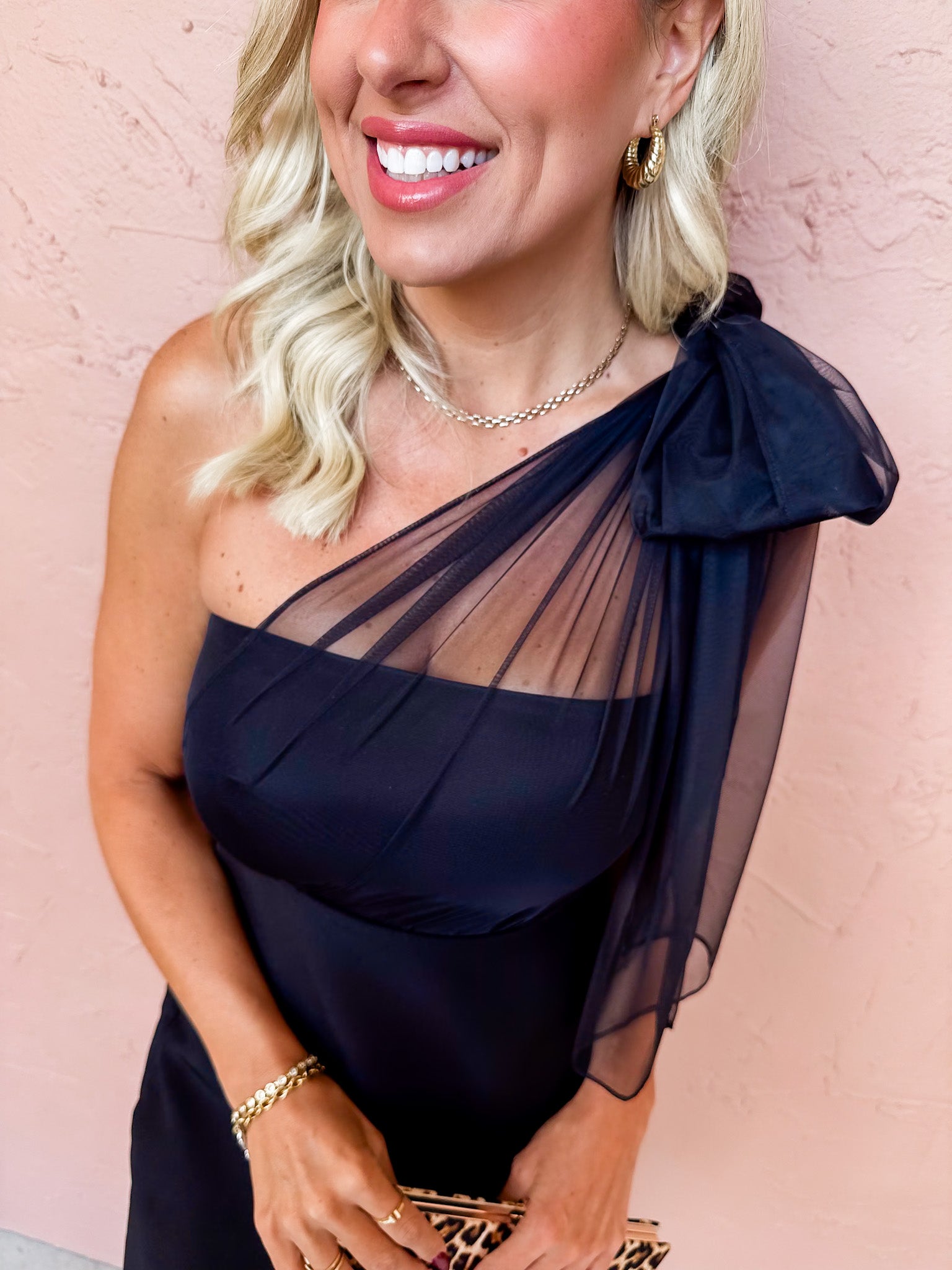 First Edition Chiffon Mini Dress