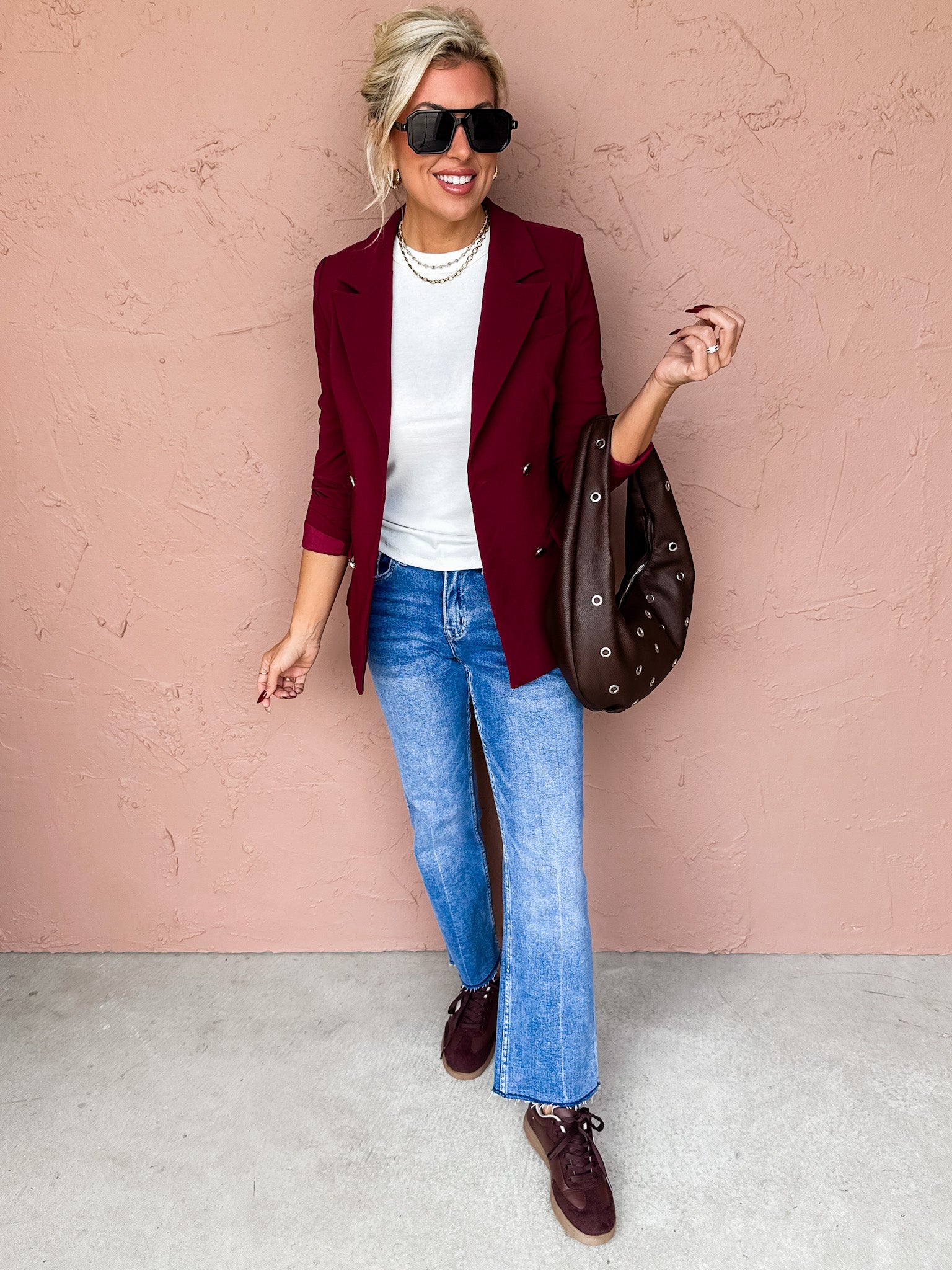 My Energy Double Breasted Belted Jacket