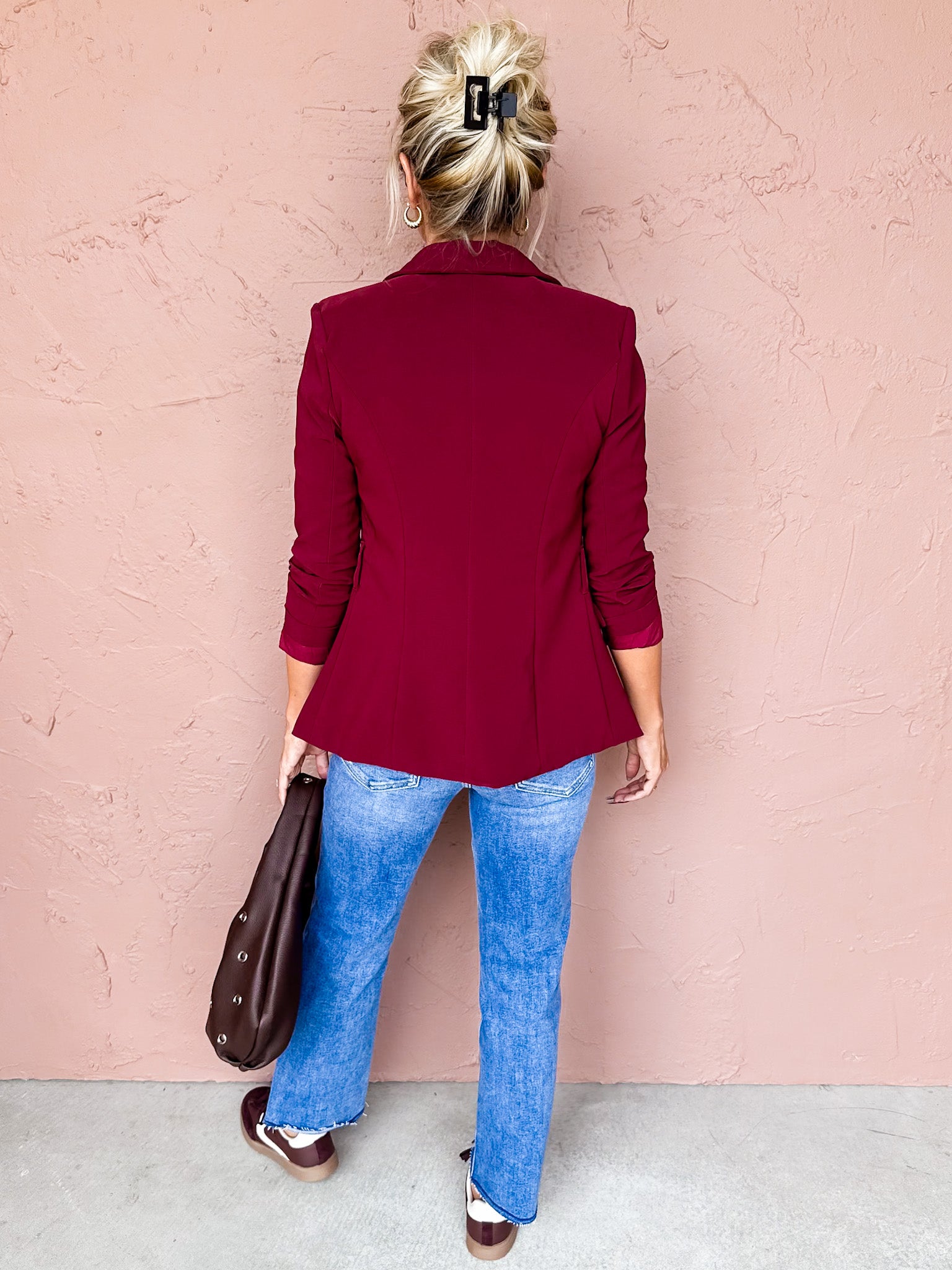 My Energy Double Breasted Belted Jacket