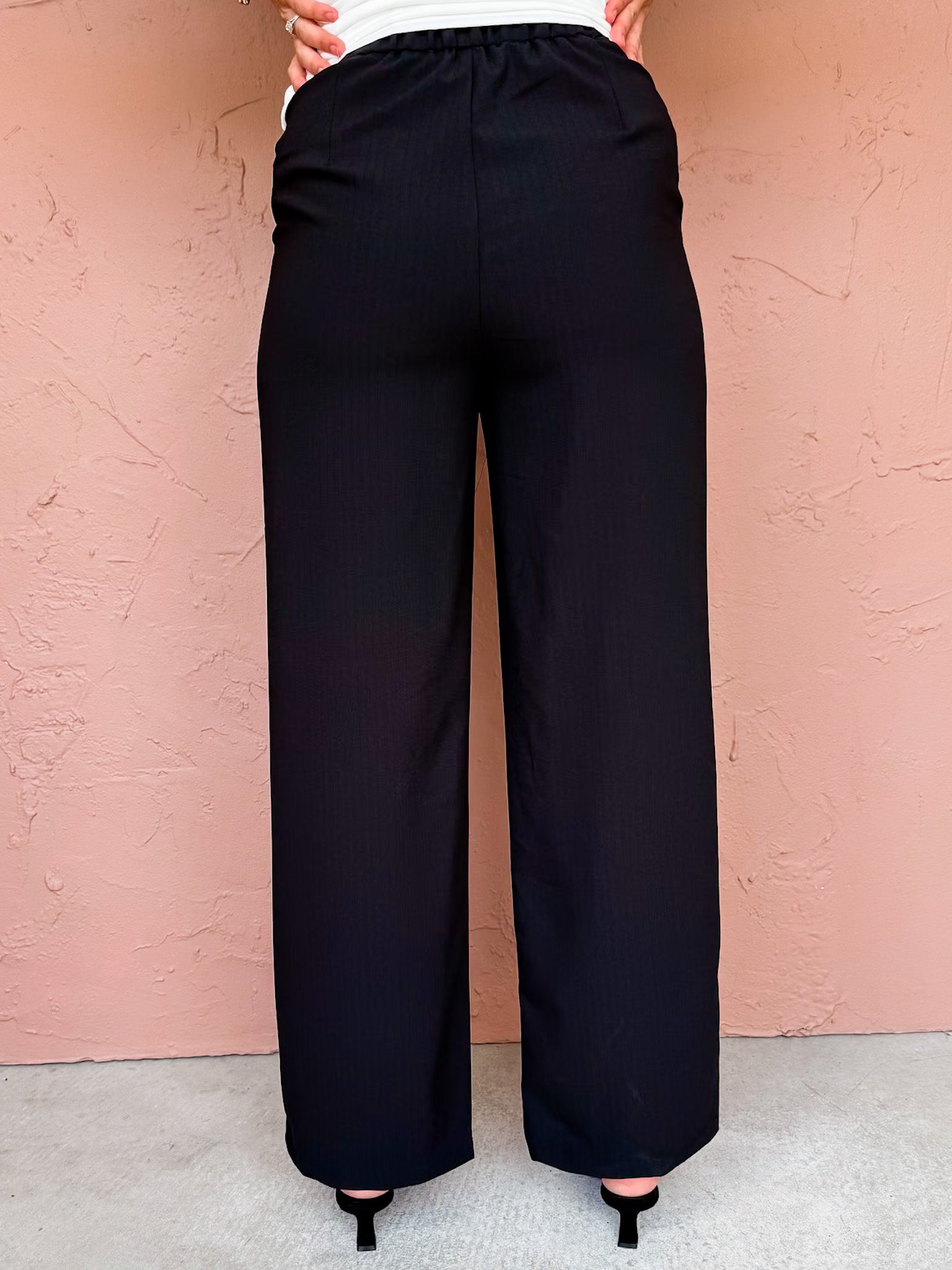 Running Around Wide Leg Trousers