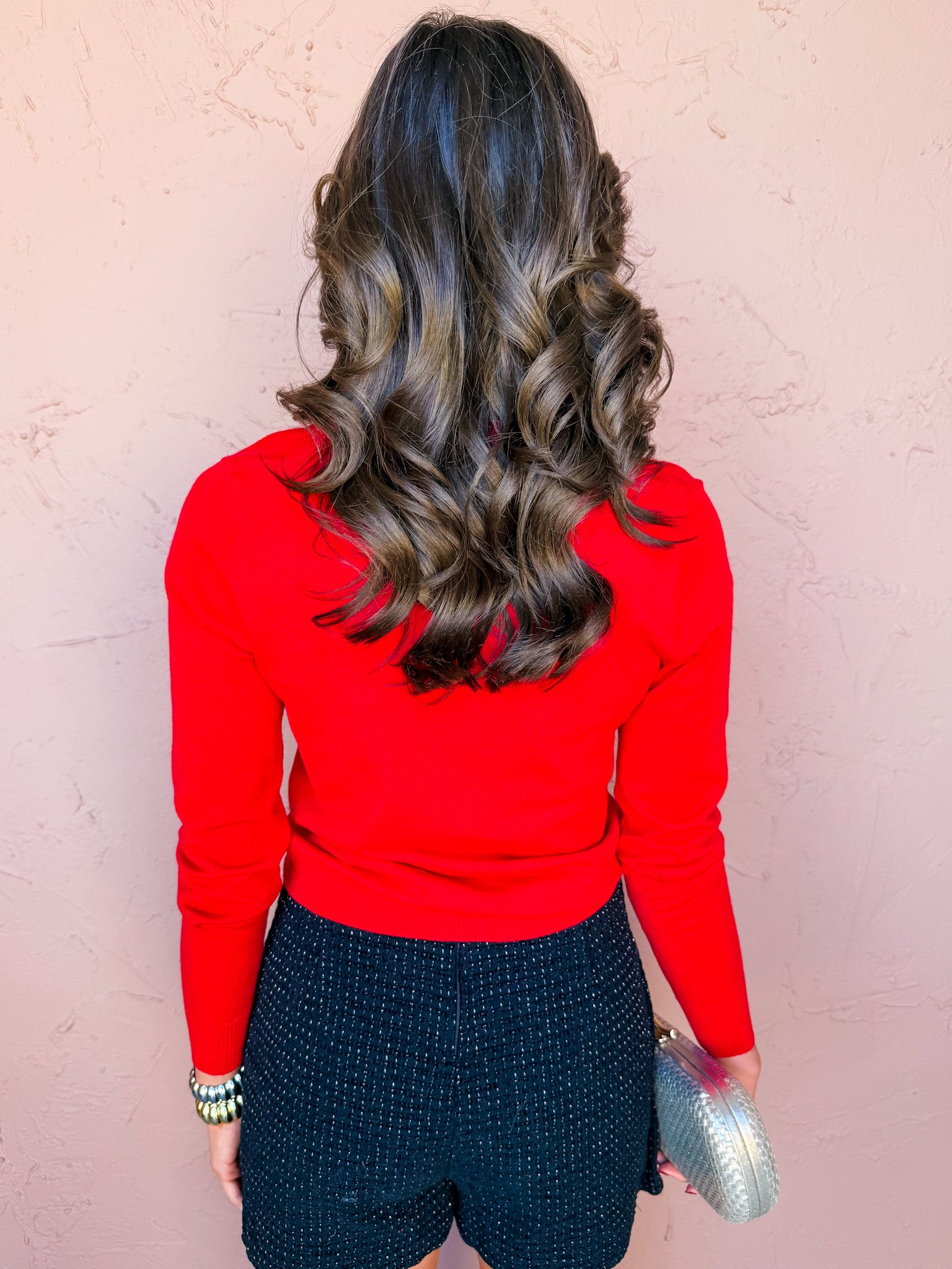 Charming Edge Lace Trim Sweater