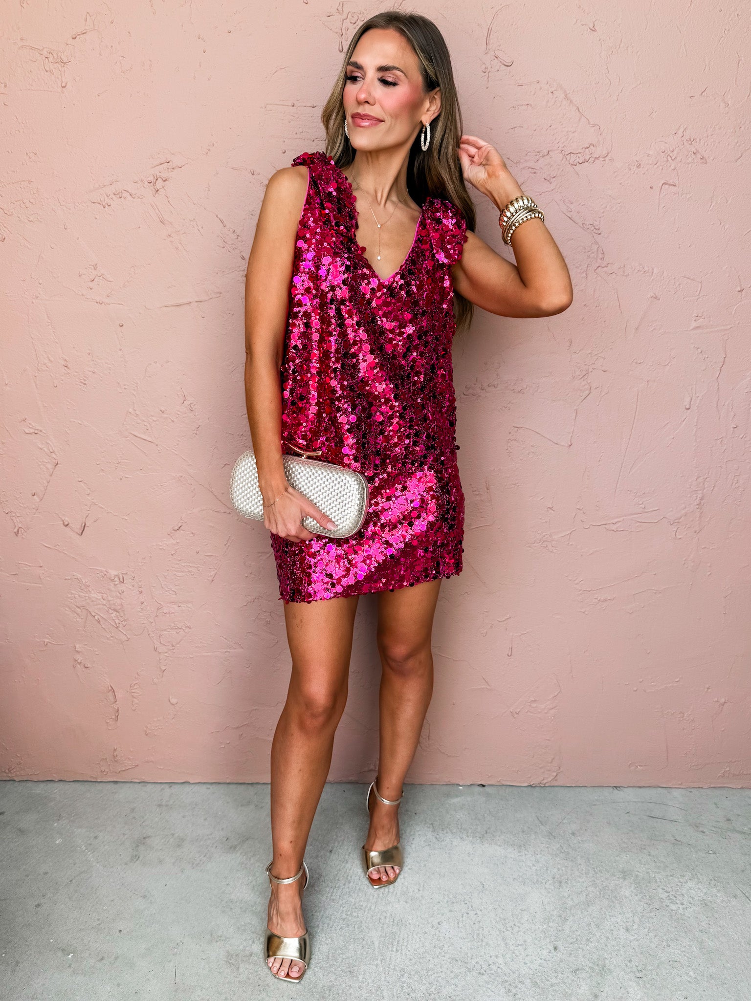 Cressida Sequin Sleeveless Top