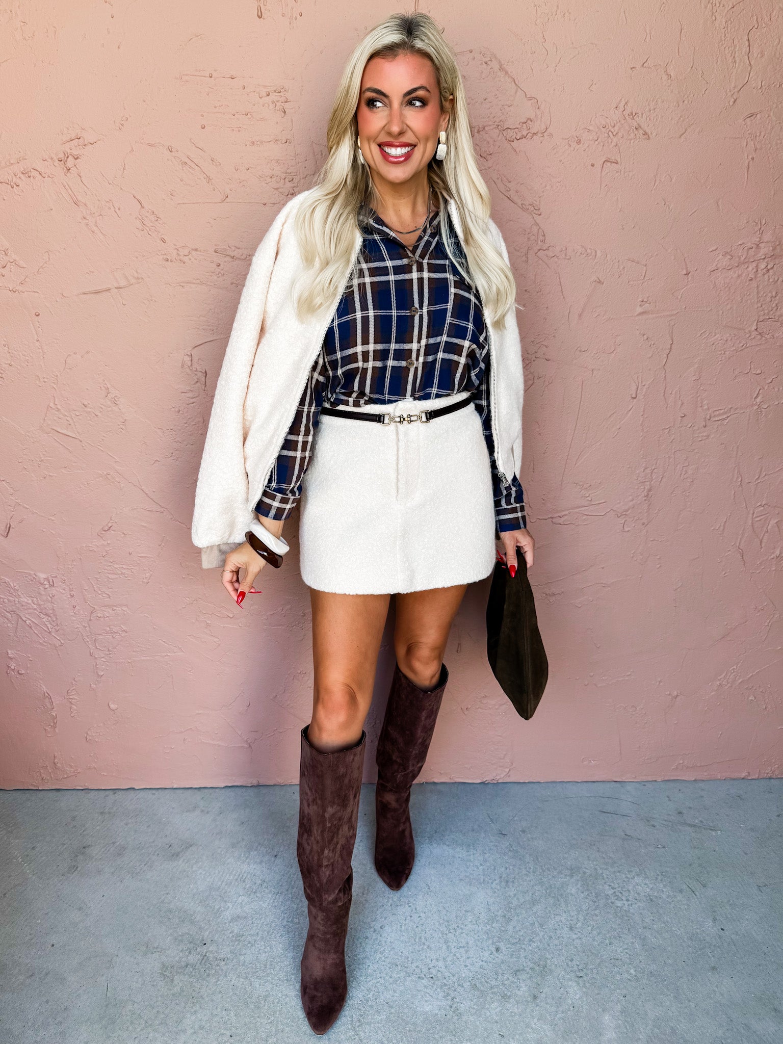 Alayna Zip Front Fleece Jacket