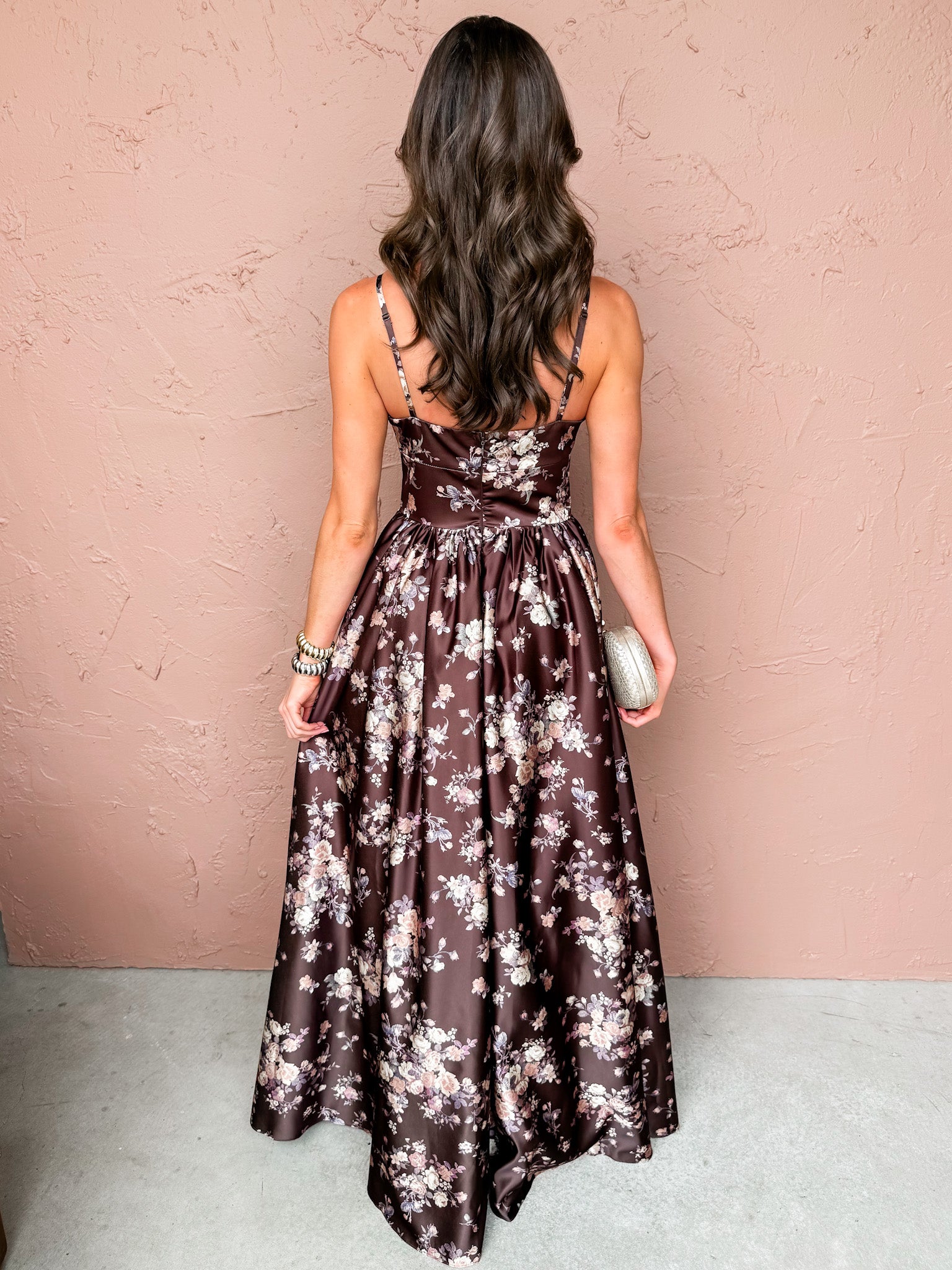 Grace Floral Sleeveless Maxi Dress