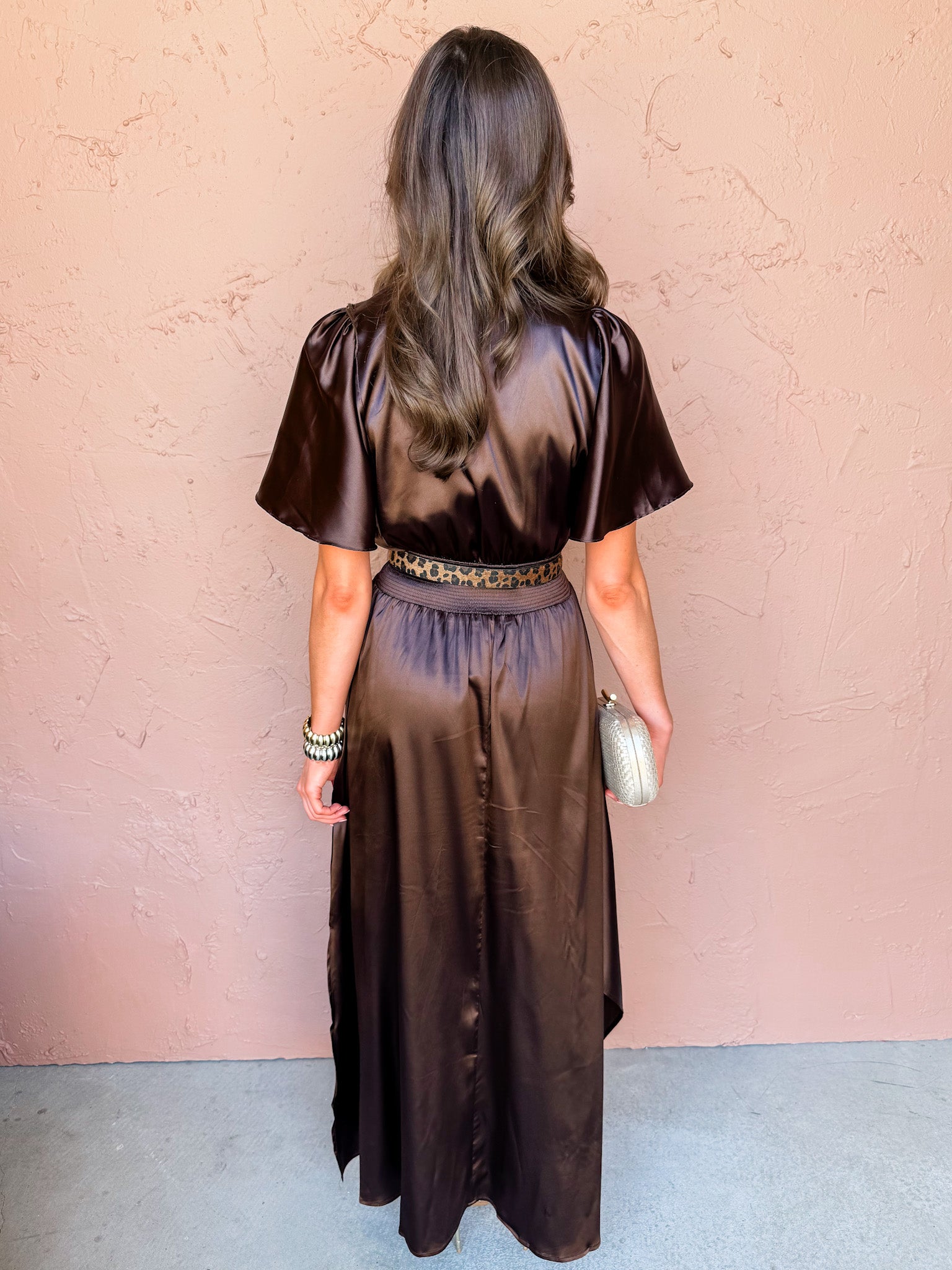 Mara V Neck Maxi Dress