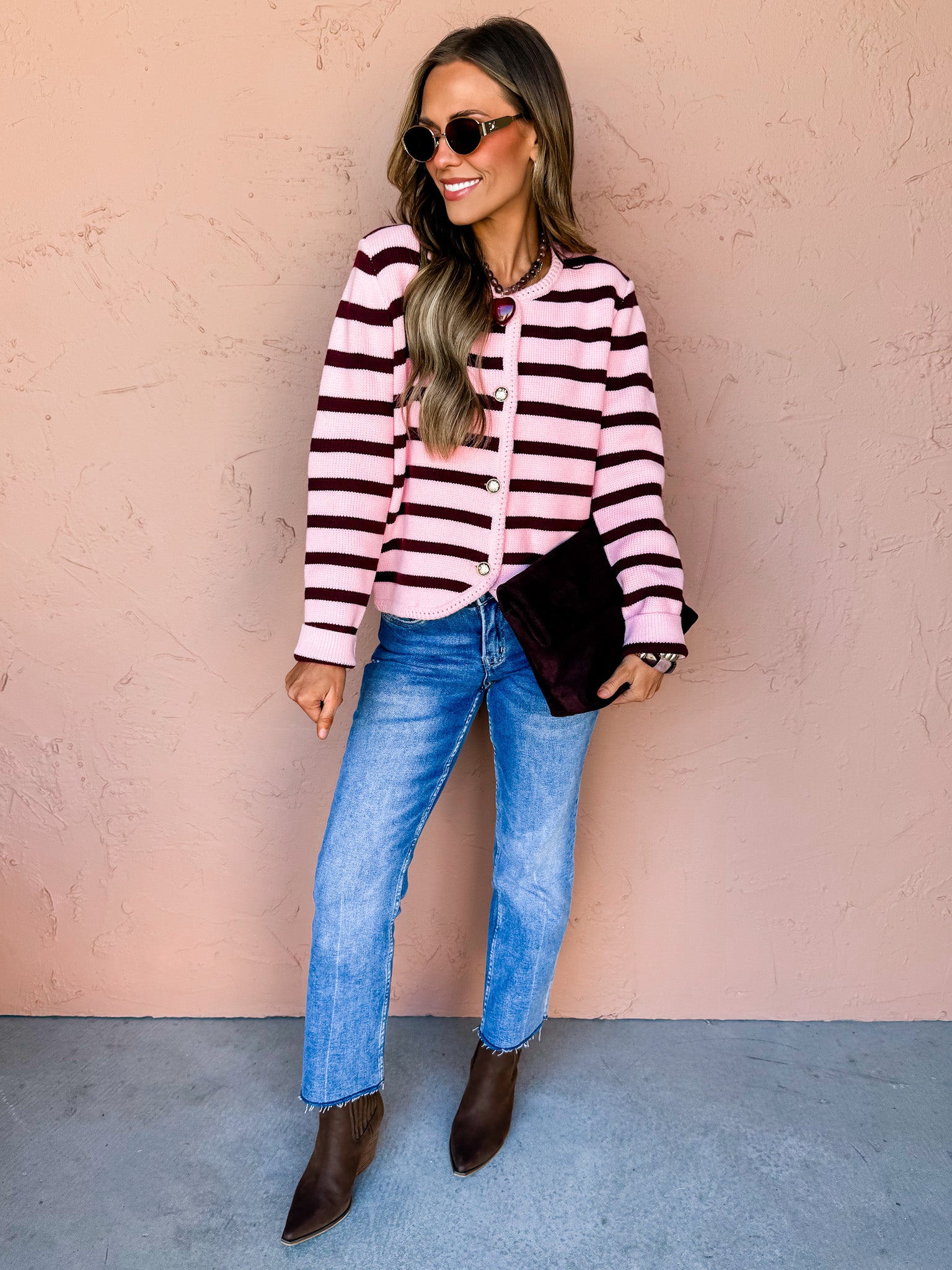 Cassidy Stripe Cardigan