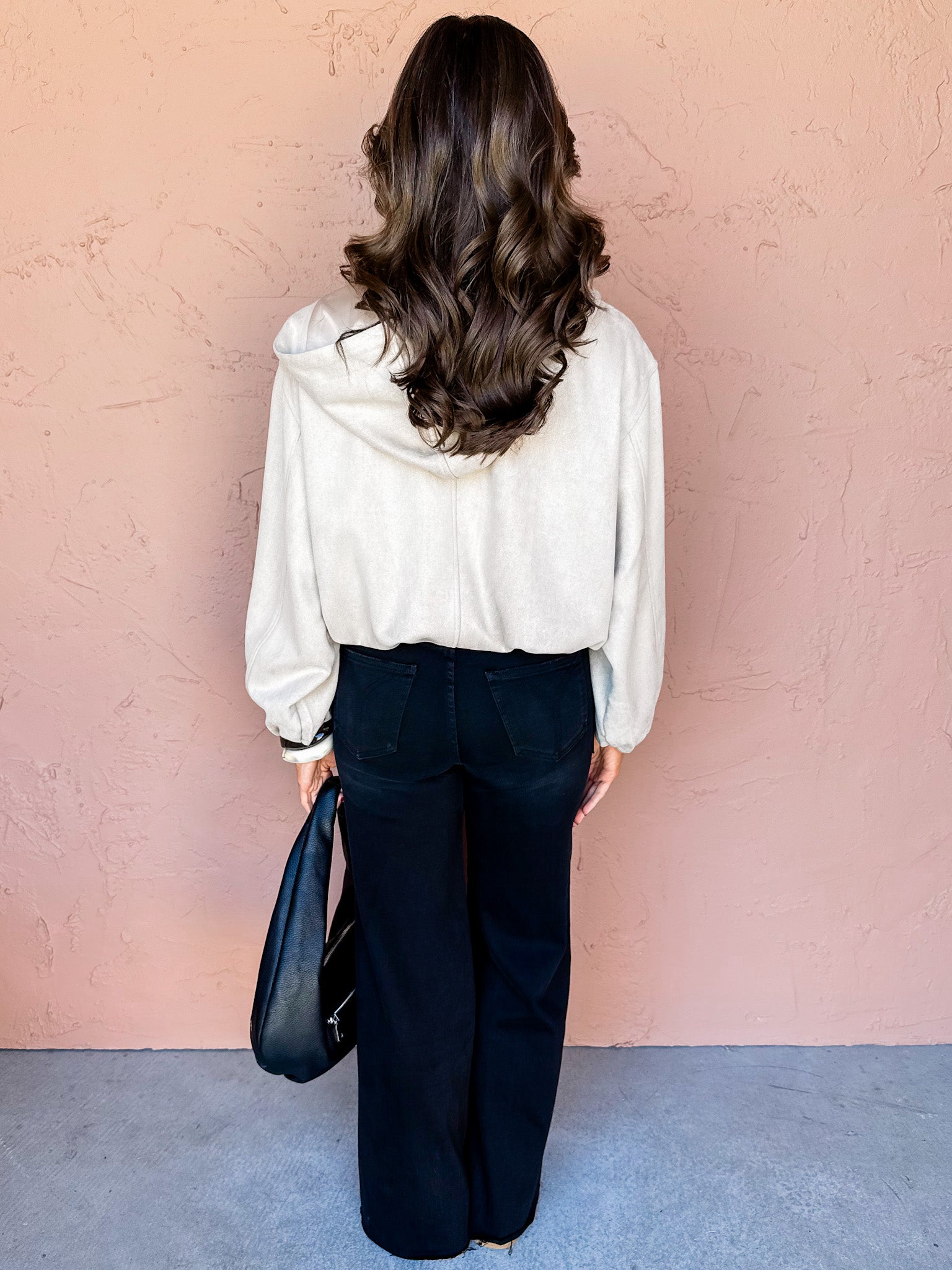 Everything Considered Faux Suede Jacket