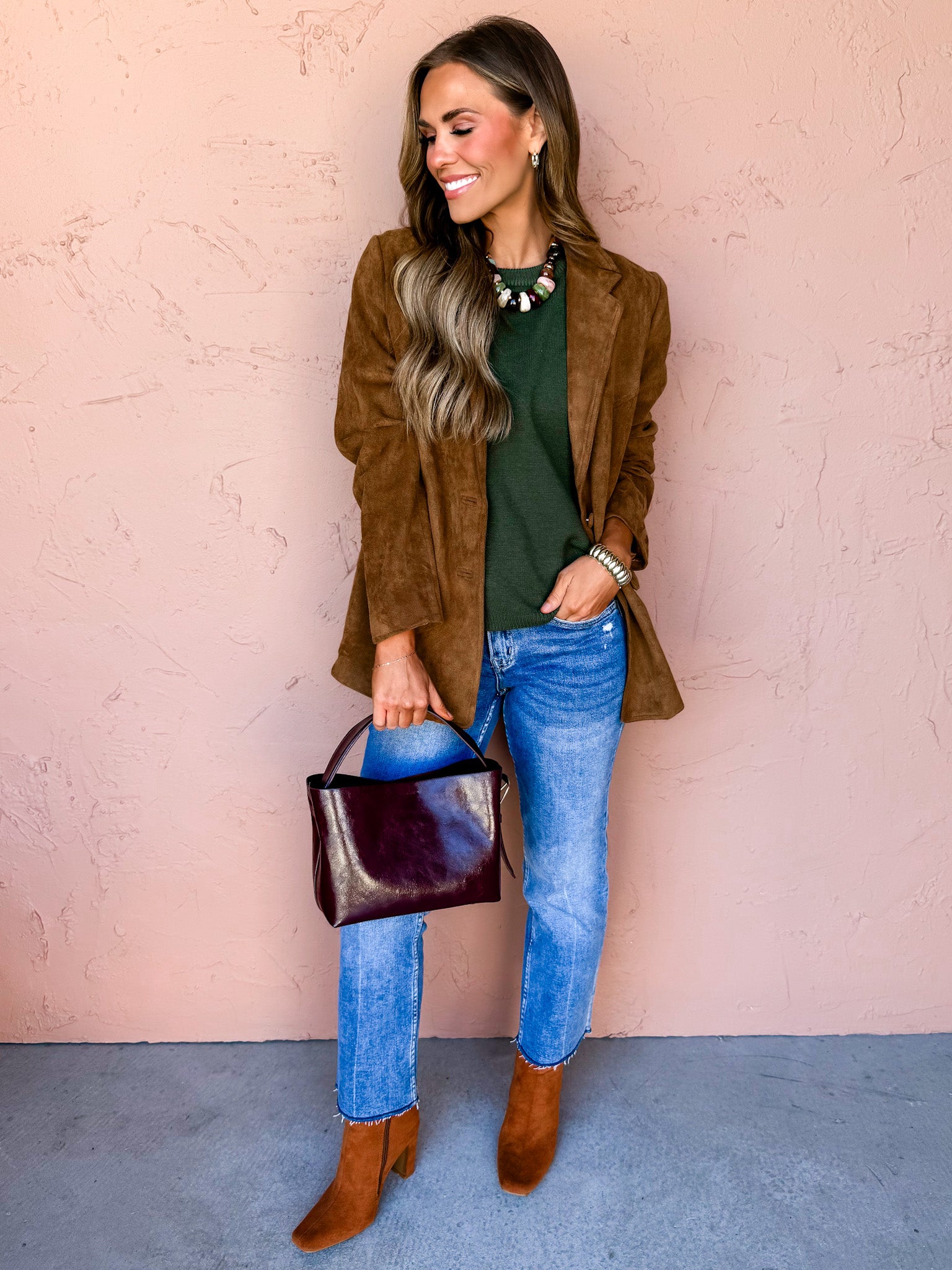 Miller Collared Oversized Blazer Jacket