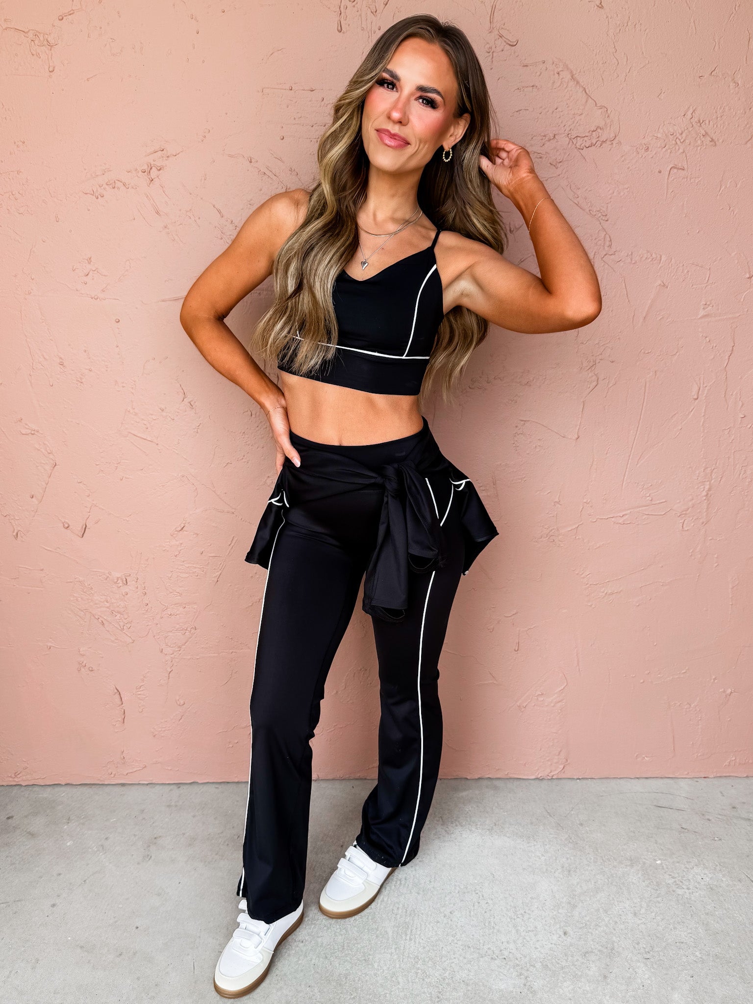 Apex Active Bra Top-Black