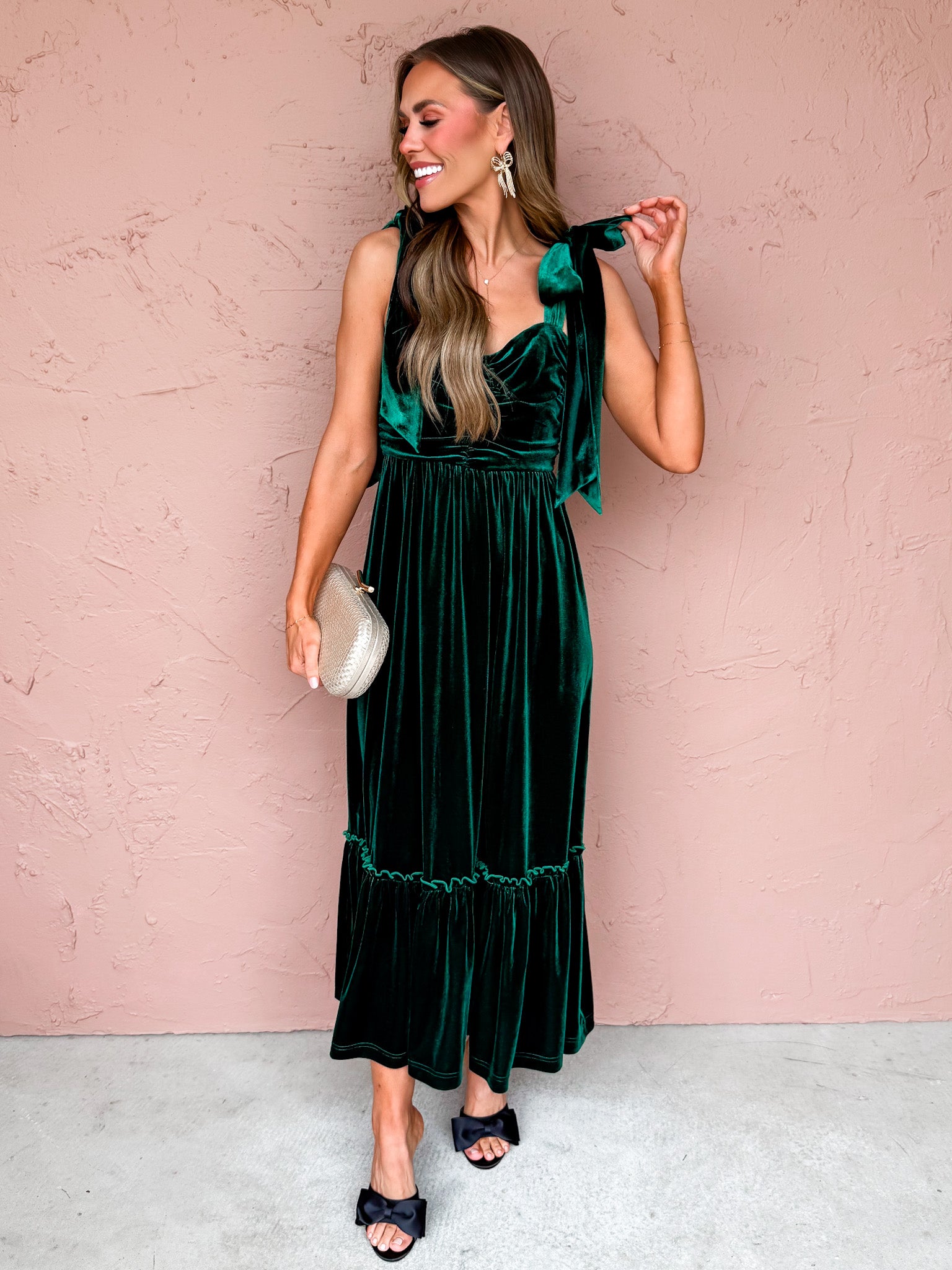 Ada Velvet Maxi Dress