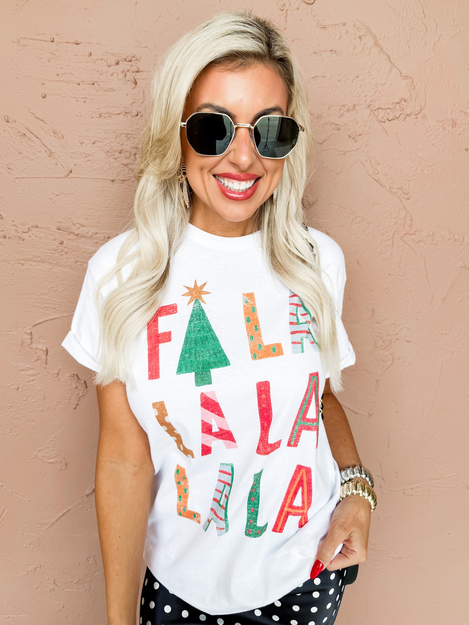 Fa La La Graphic Tee