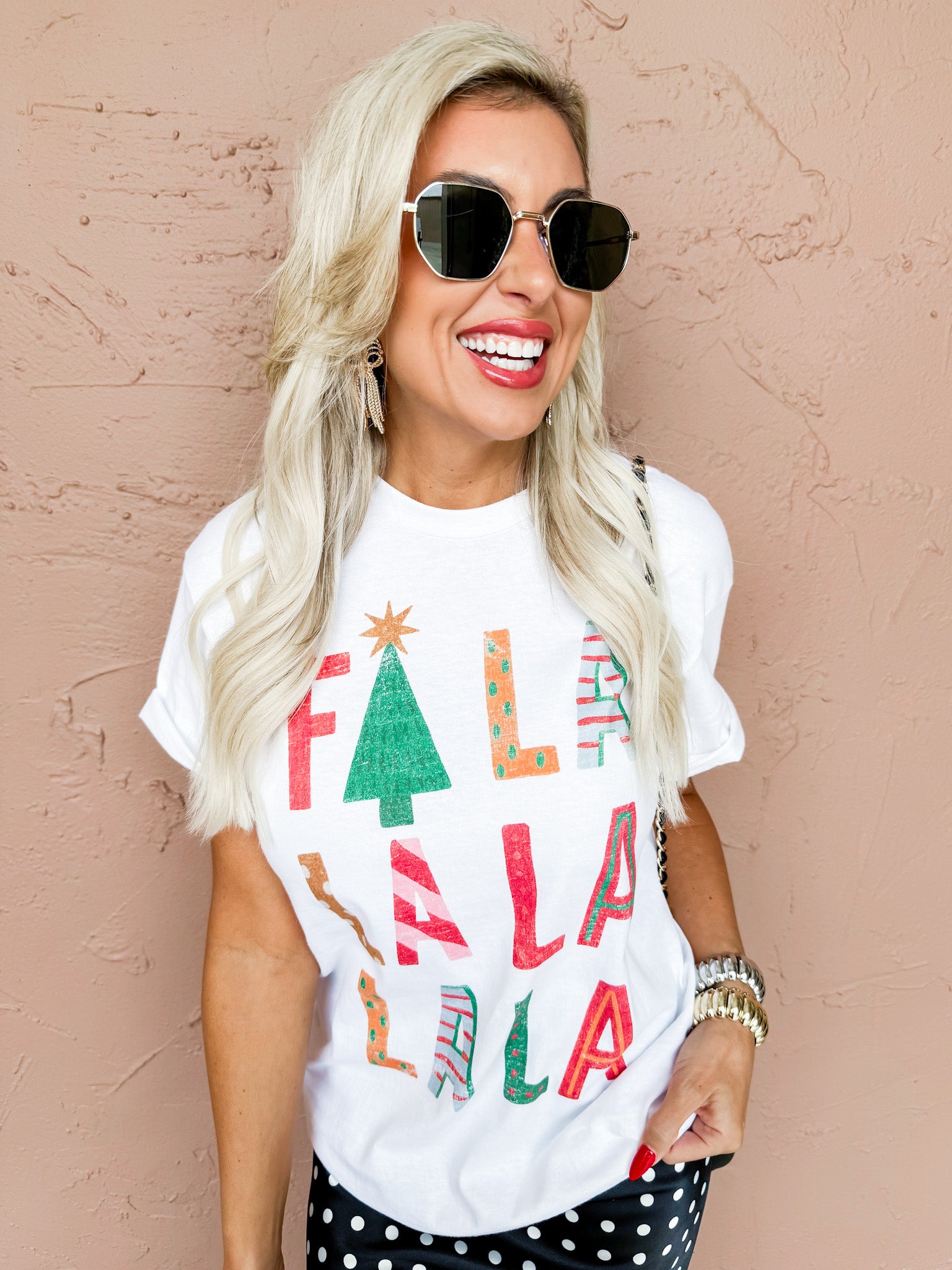 Fa La La Graphic Tee