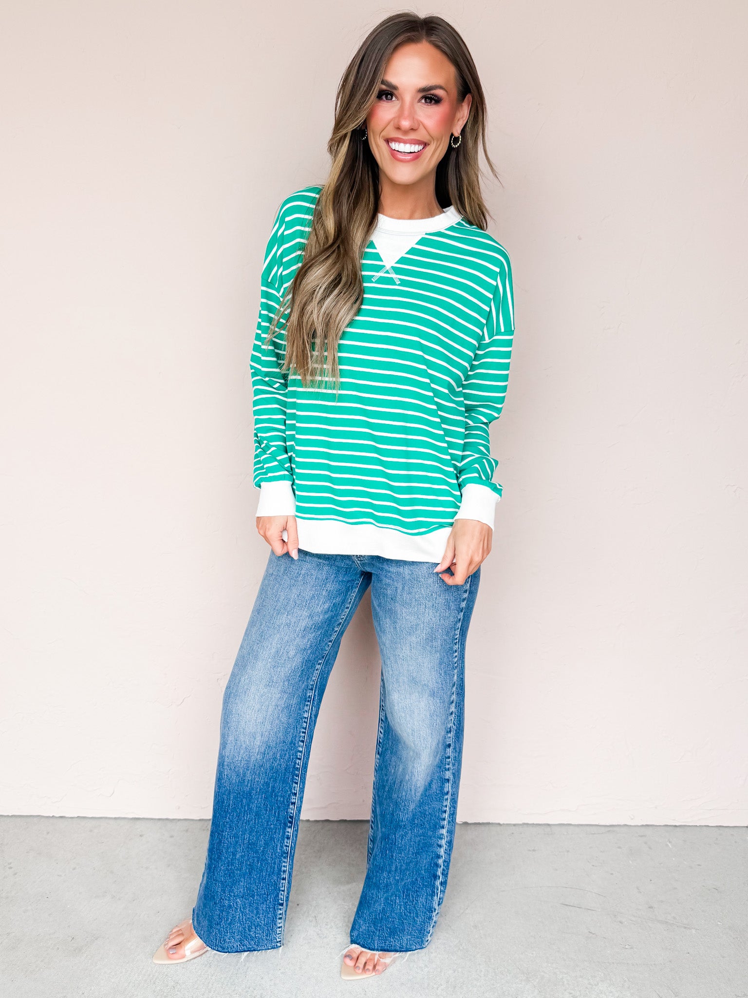 Eileen Striped Pullover