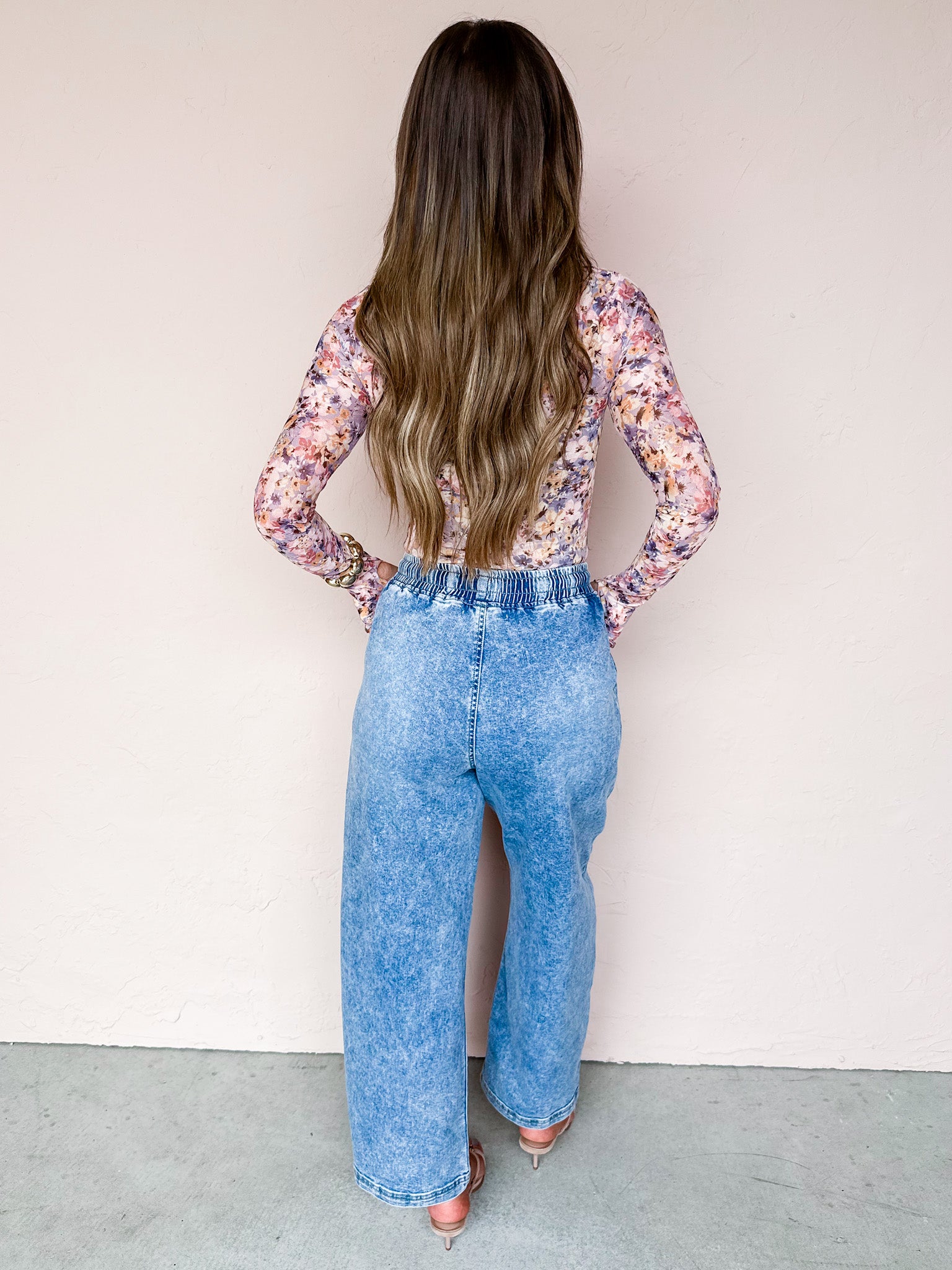 Kyla Floral Mesh Top