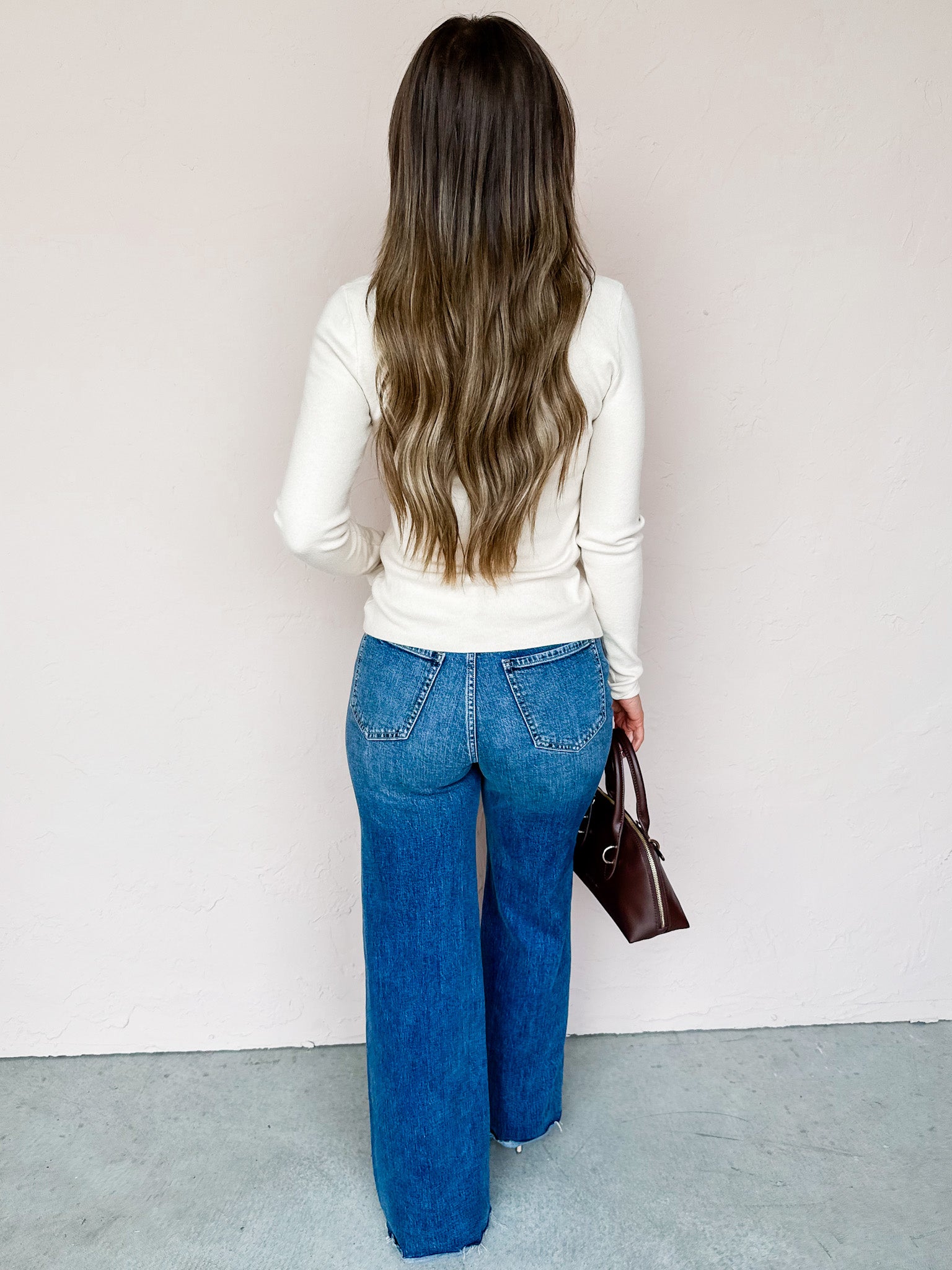 Makena Long Sleeve Top-Oatmeal