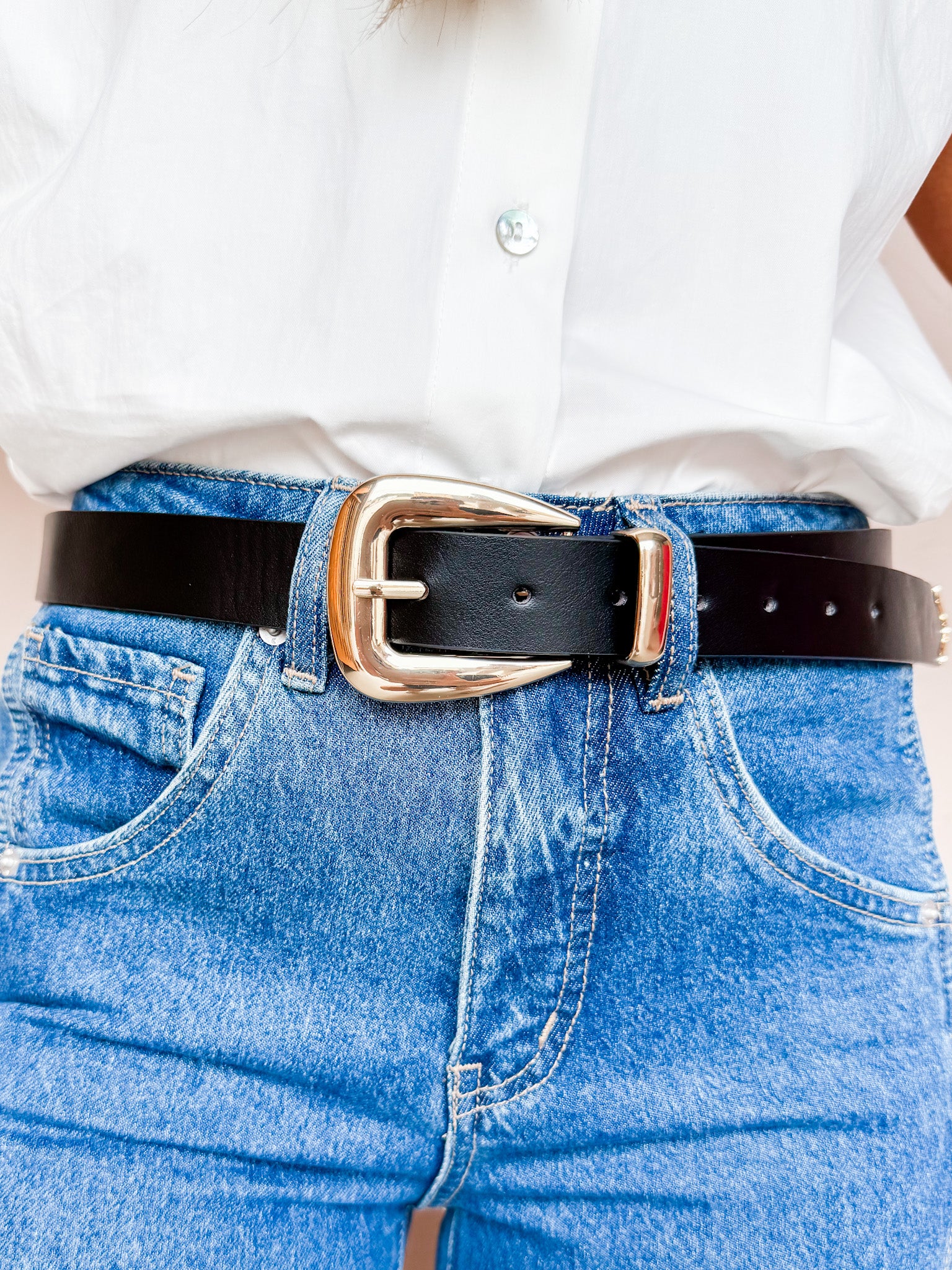 The Llano Sleek Western Belt