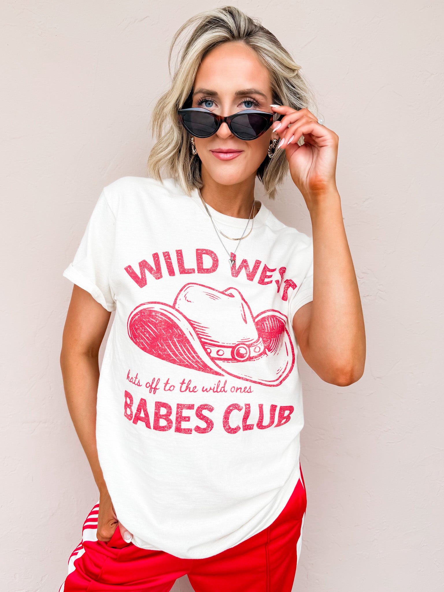 Wild West Babes Club Oversized Graphic