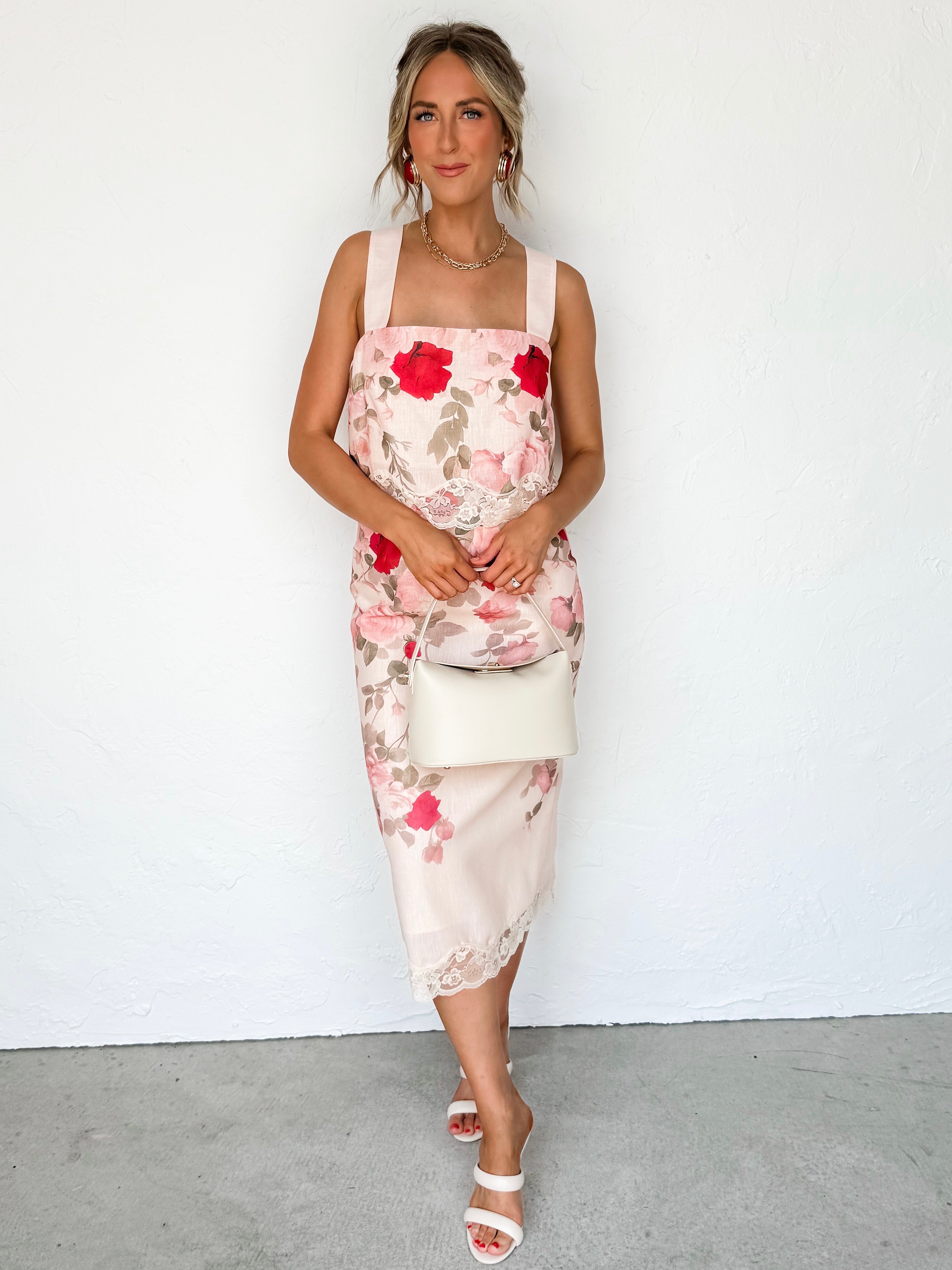 Adelle Floral Sleeveless Set