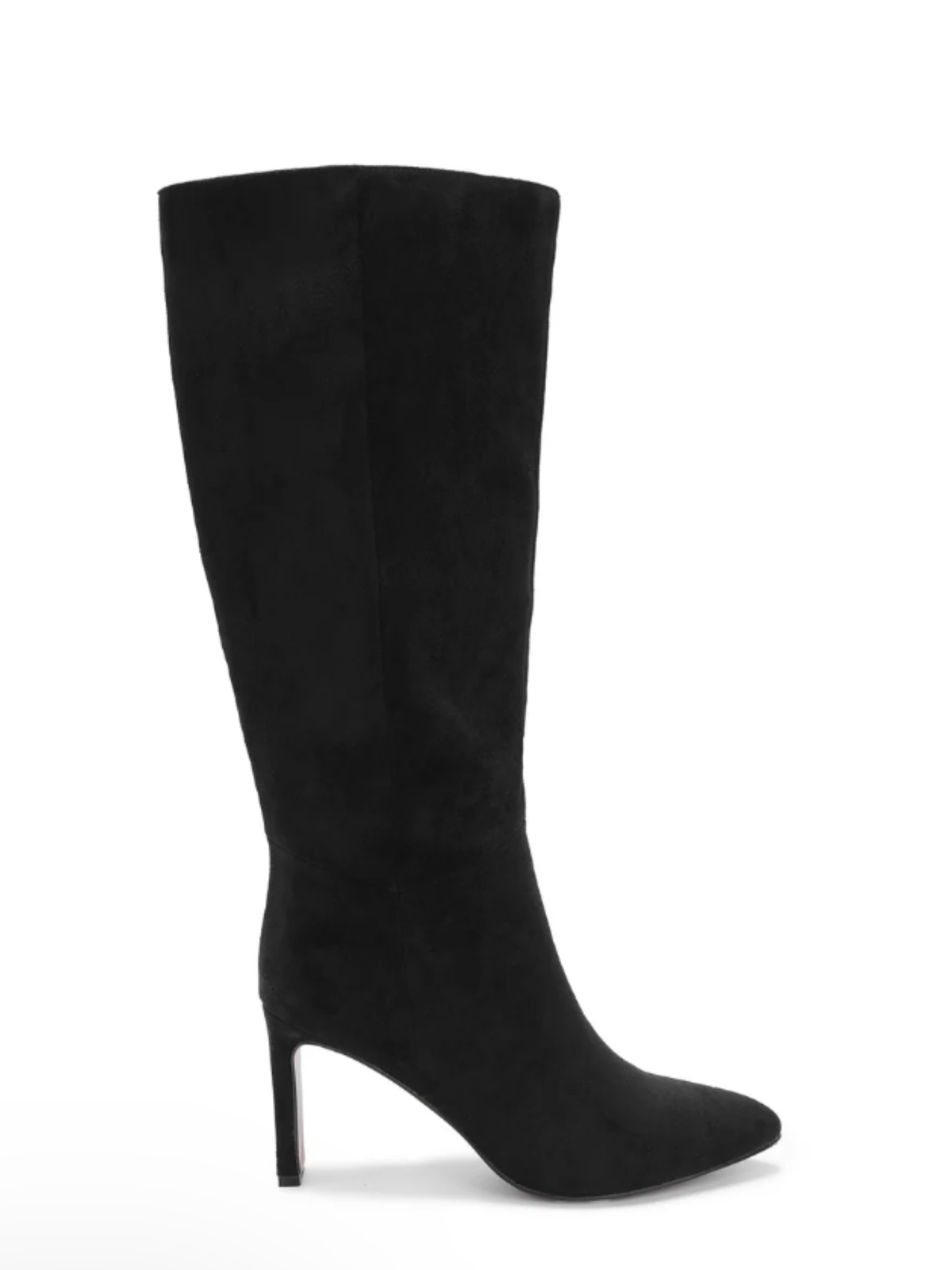 Adriana Suede Tall Boots-Black