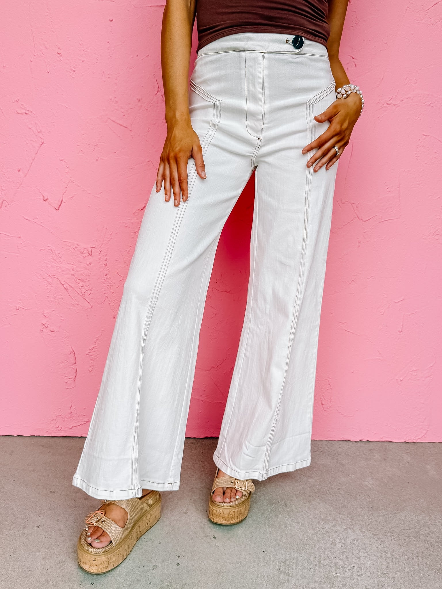 Allison High Waisted Flare Pants