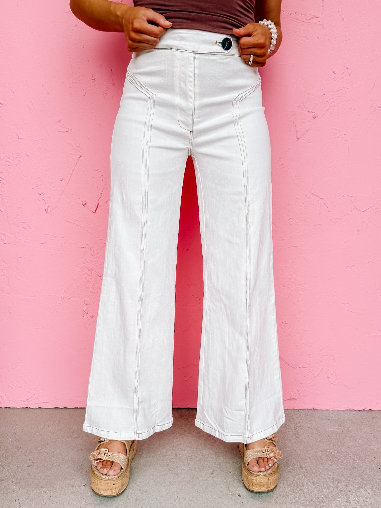 Allison High Waisted Flare Pants