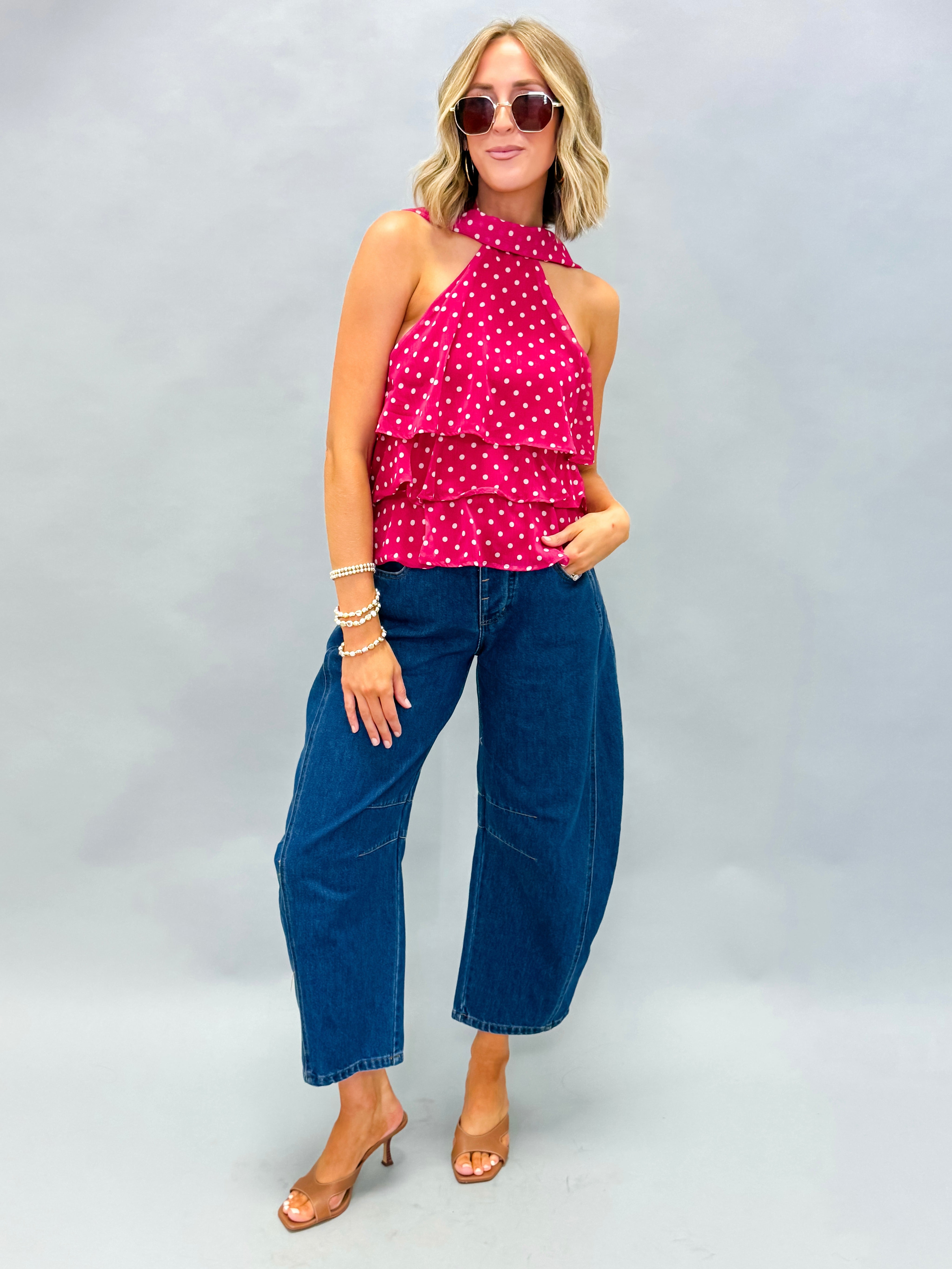 Anderson Barrel Leg Jeans