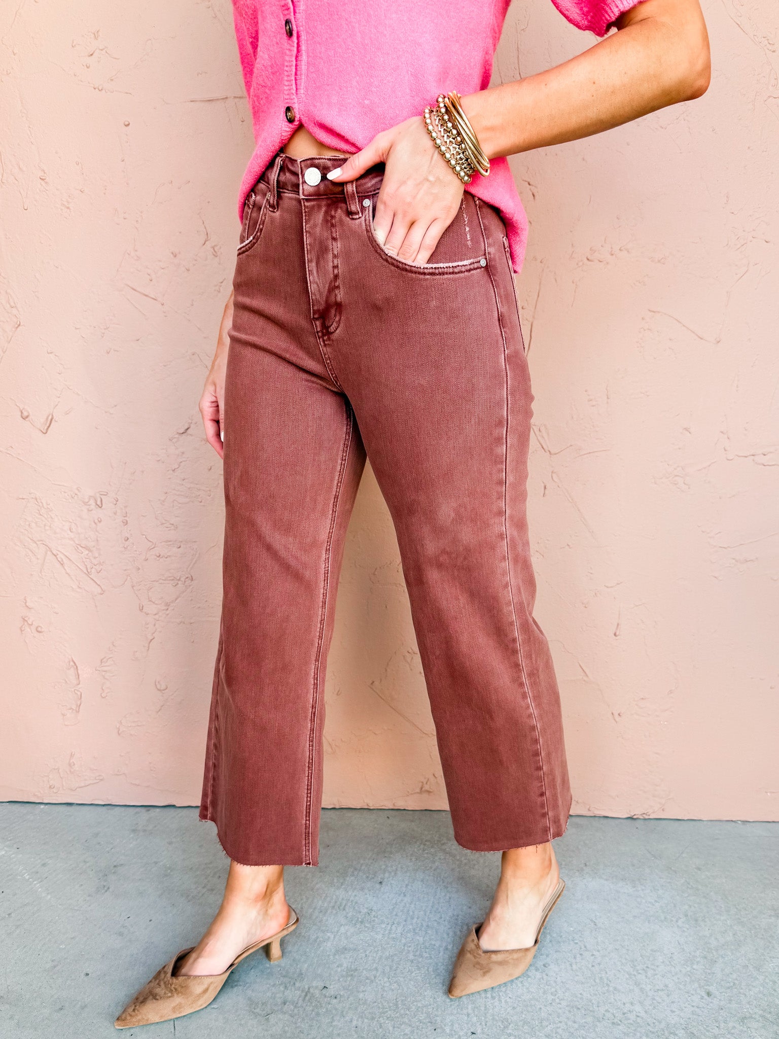 Austin High Rise Wide Leg Jeans