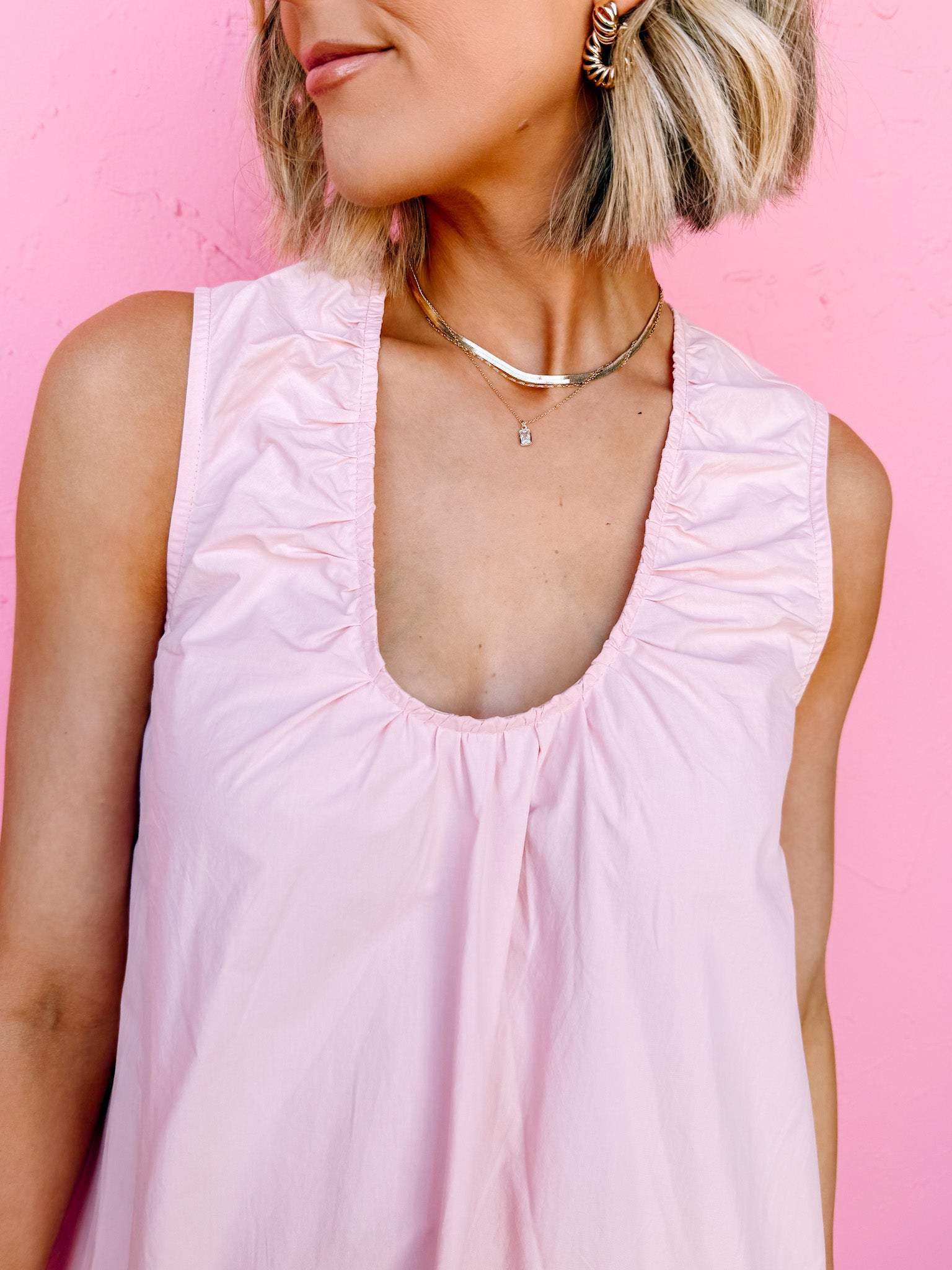 Candece Maxi Dress-Pink