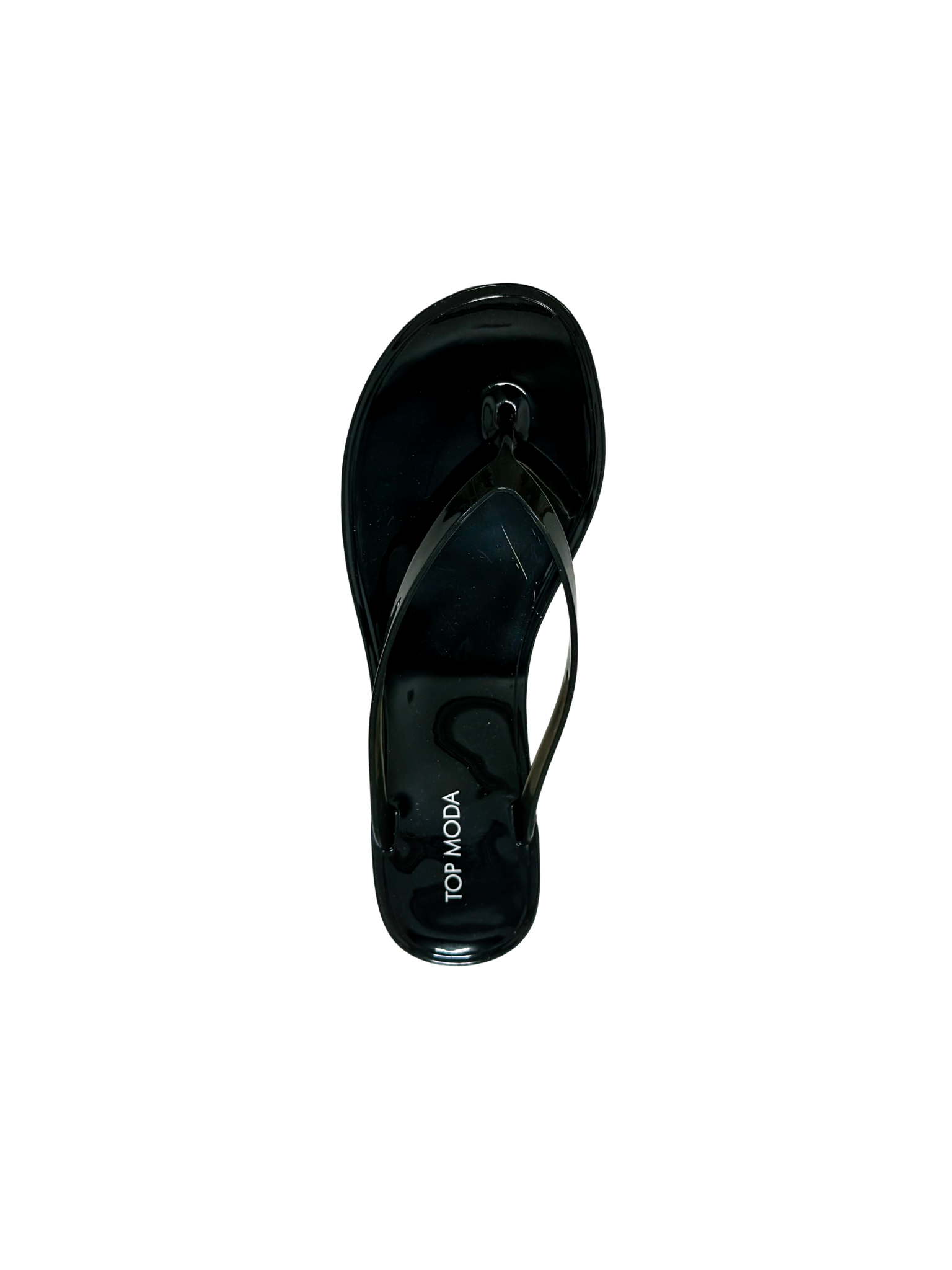 Cate Classic Jelly Sandals-Black
