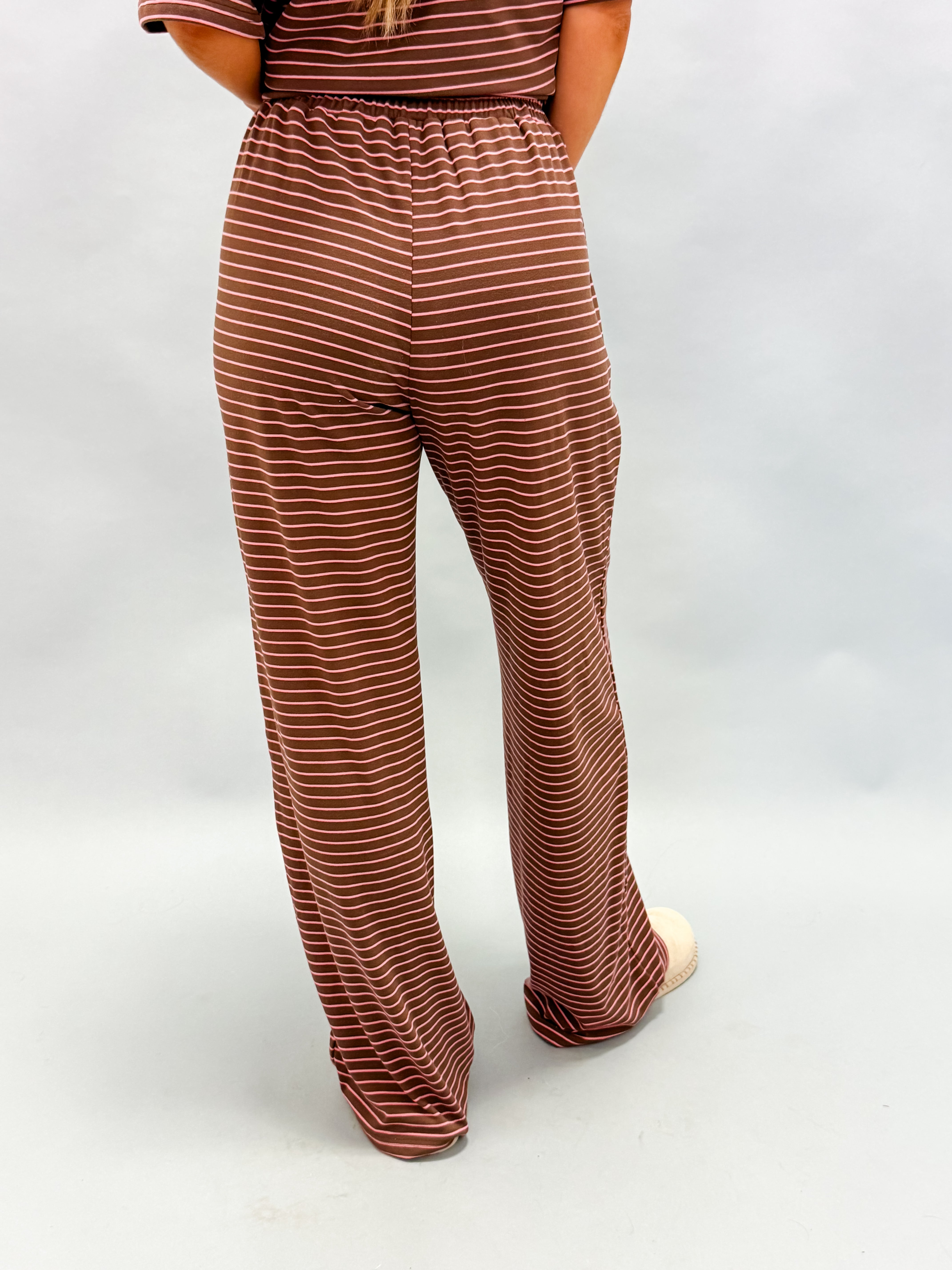 Celia Striped Wide Leg Pants