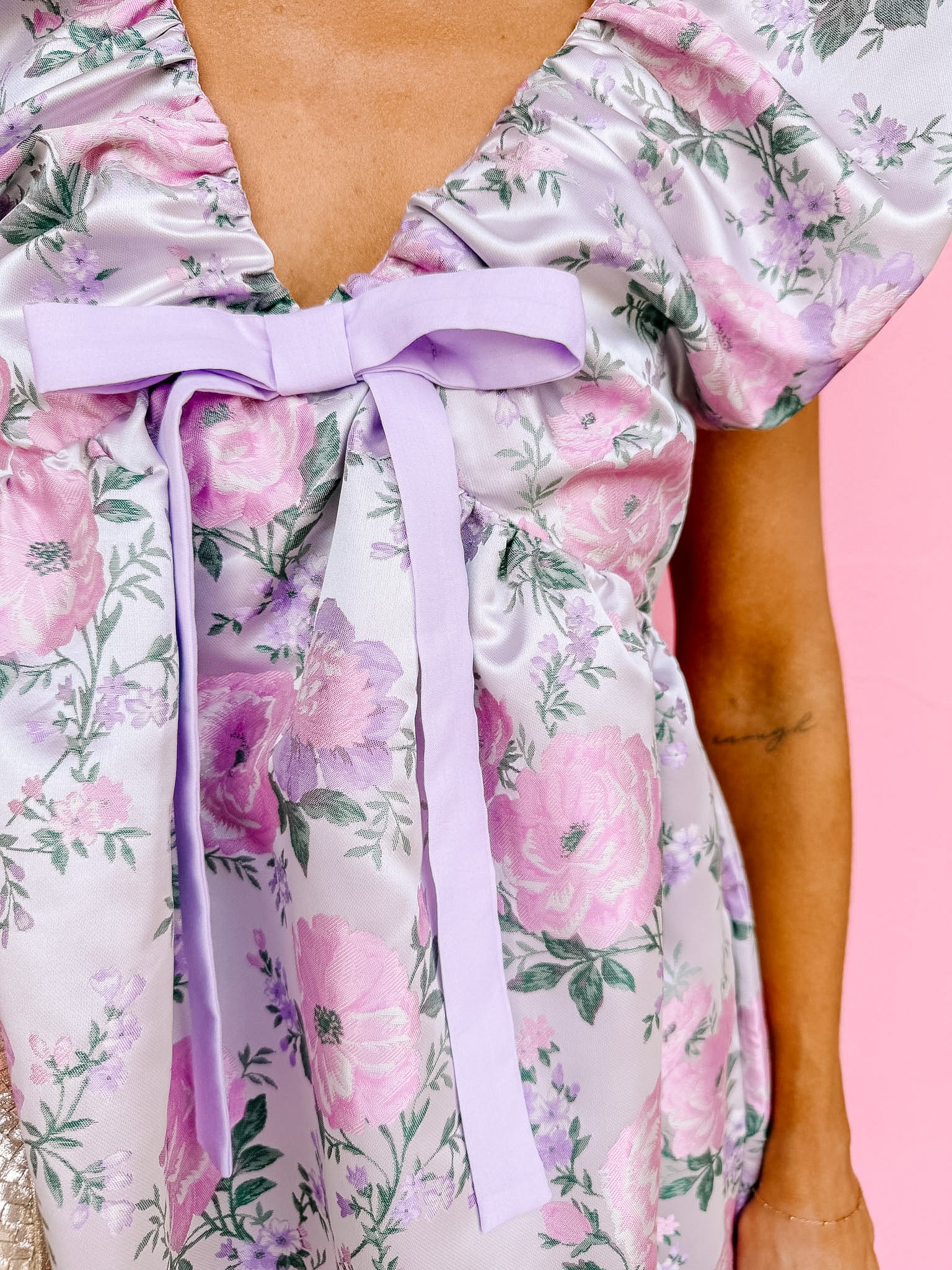 Chandler Jacquard Mini Dress