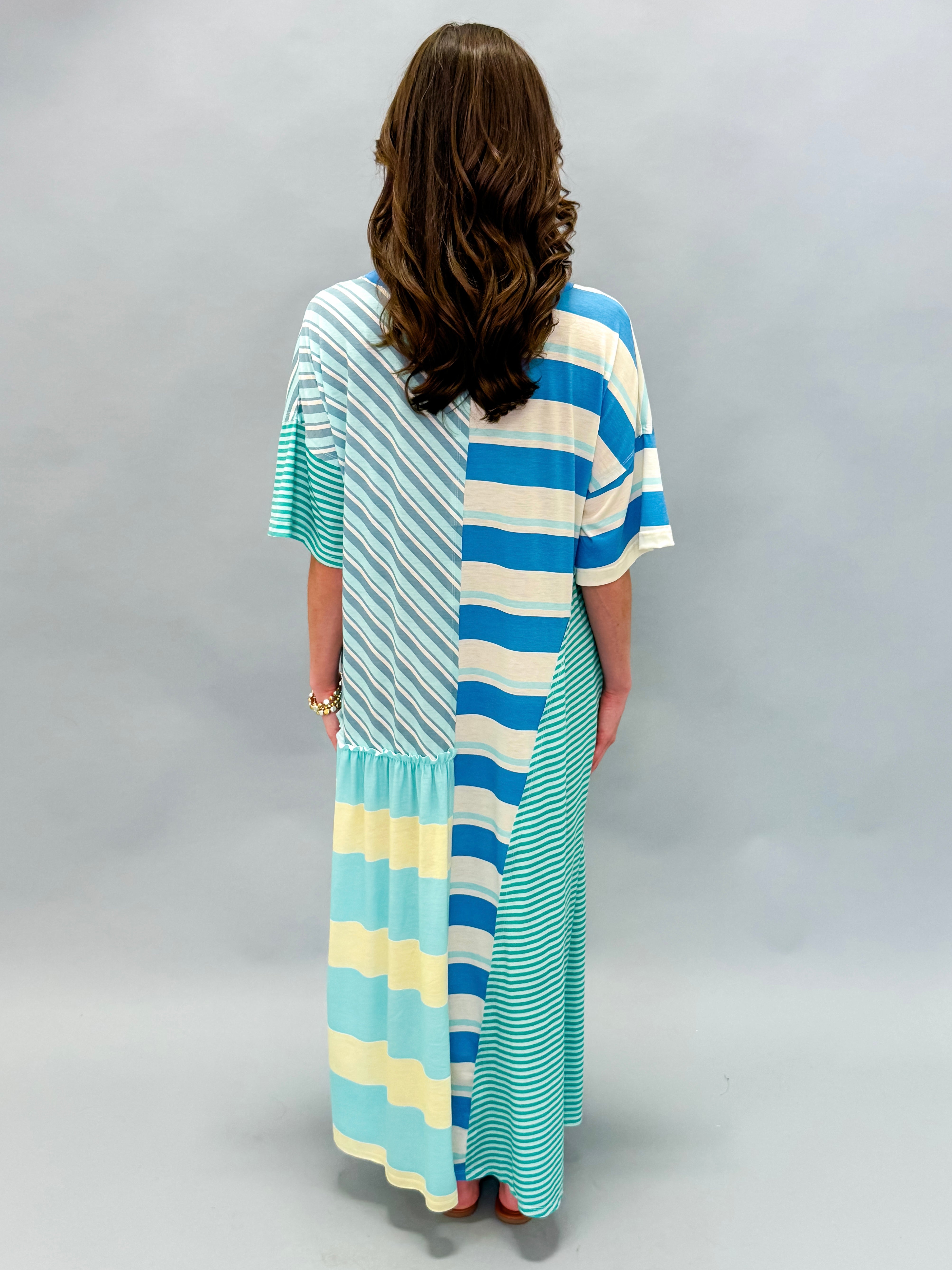 Chelsea Striped Maxi Dress