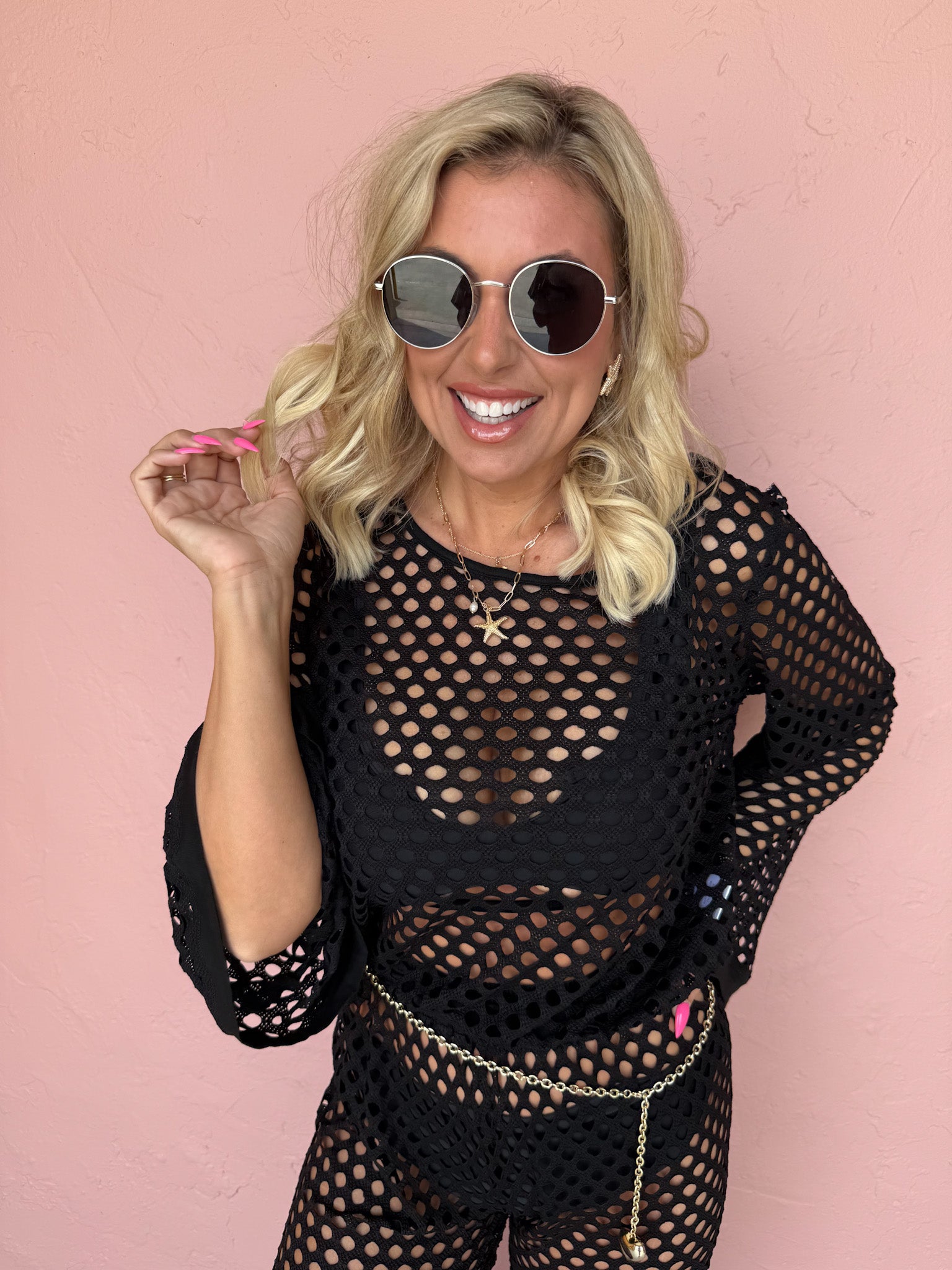 Coastal Breeze Crochet Top