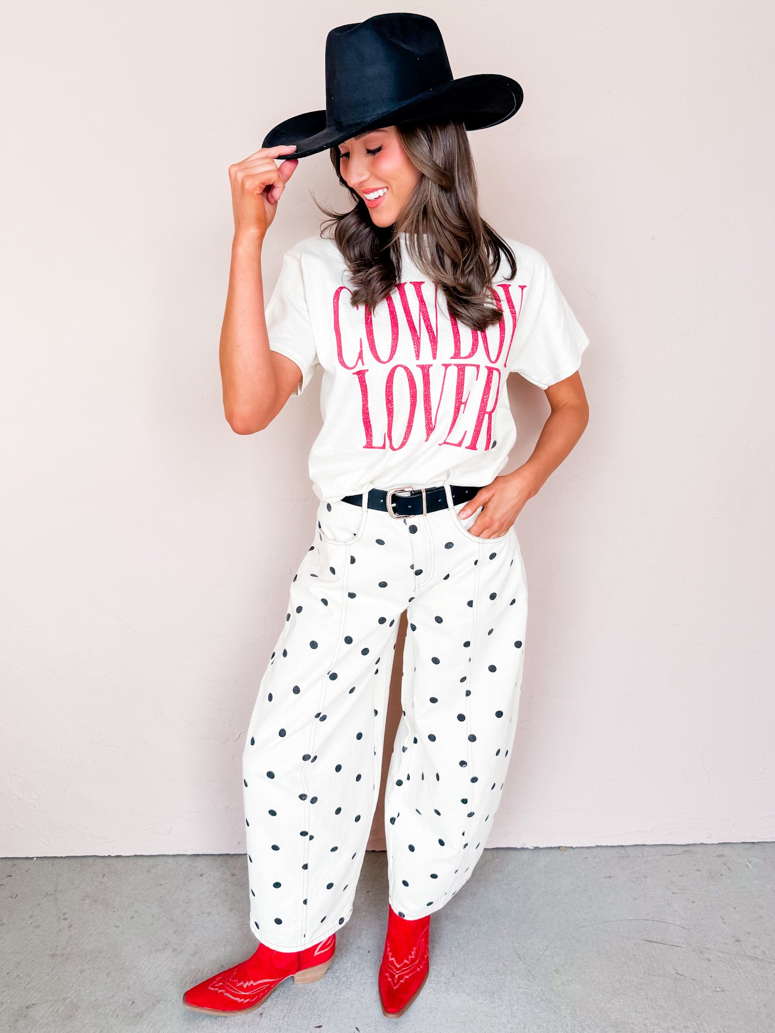 Cowboy Lover Oversized Tee