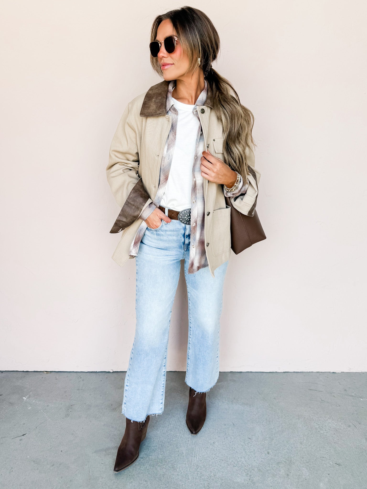 Crisp Breeze Button Front Jacket