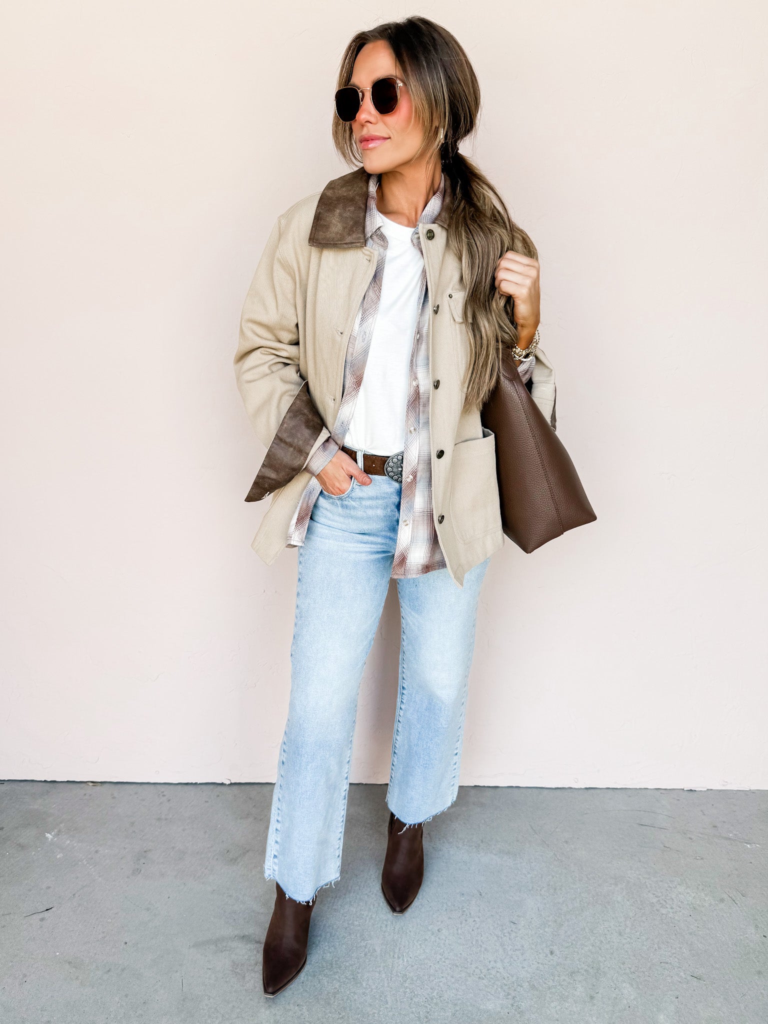 Crisp Breeze Button Front Jacket