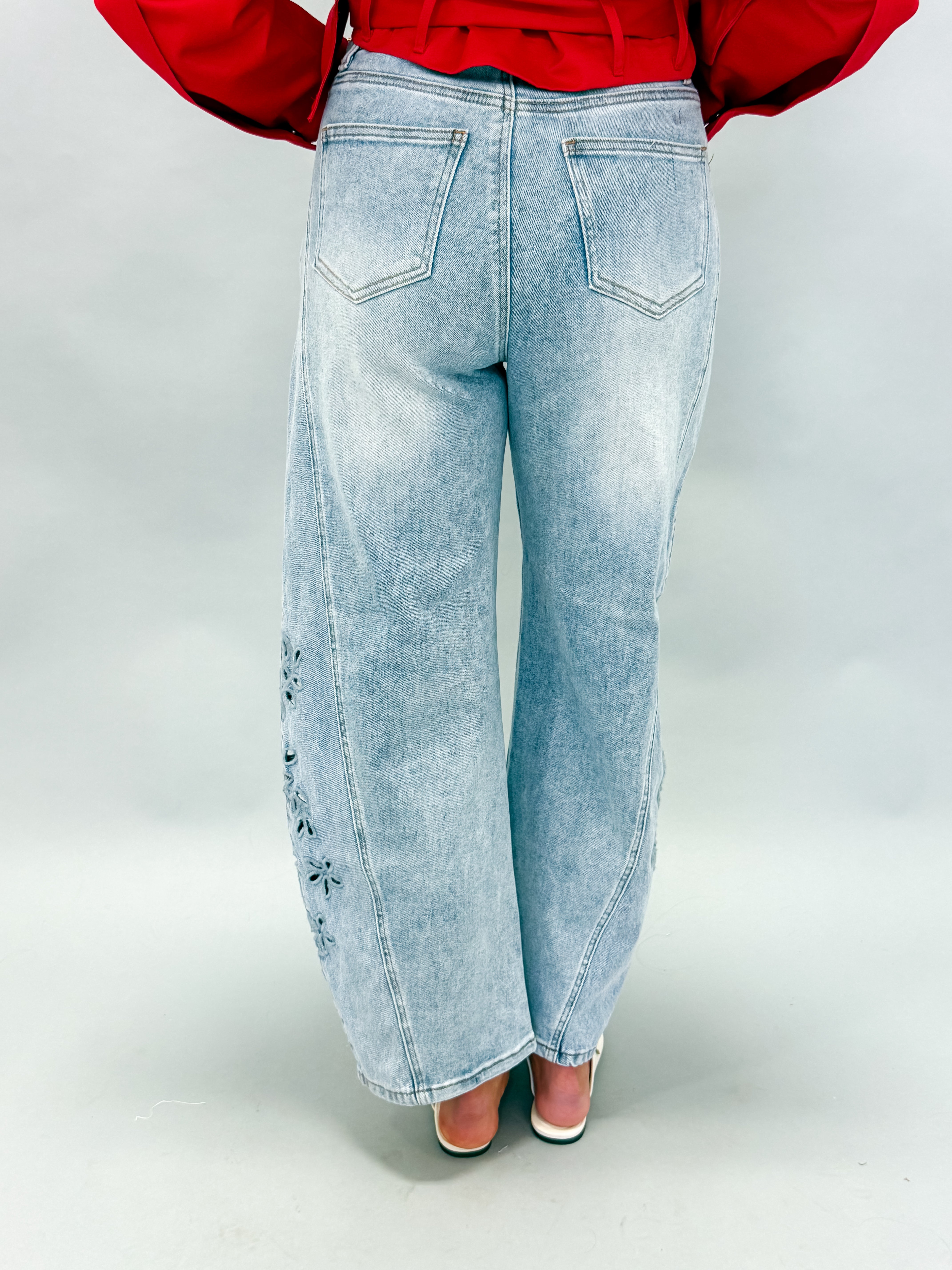 Daisy Lane Barrel Jeans